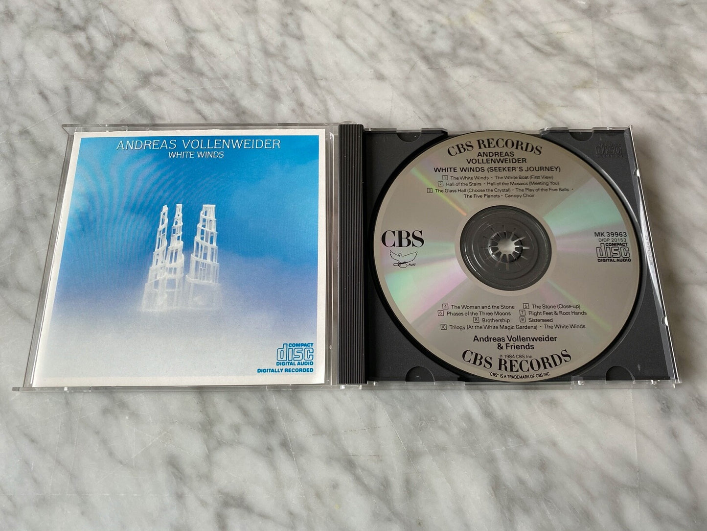 Andreas Vollenweider – White Winds [DADC PRESS]