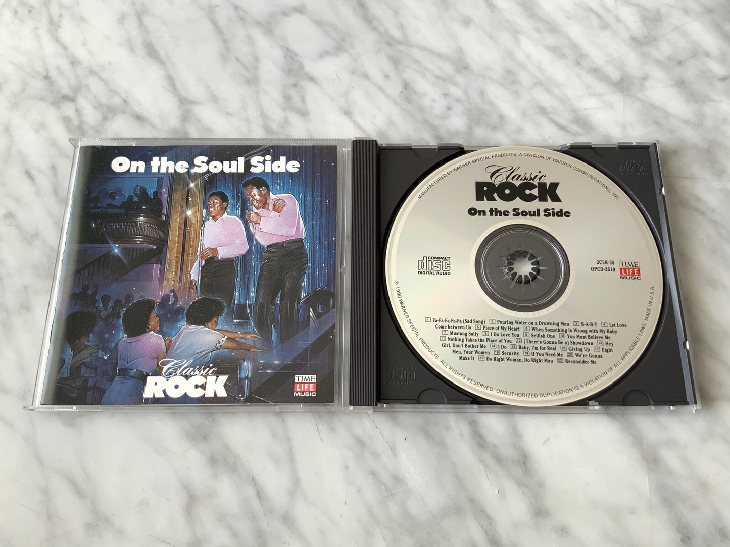 Time Life Music Classic Rock On The Soul Side (1990)