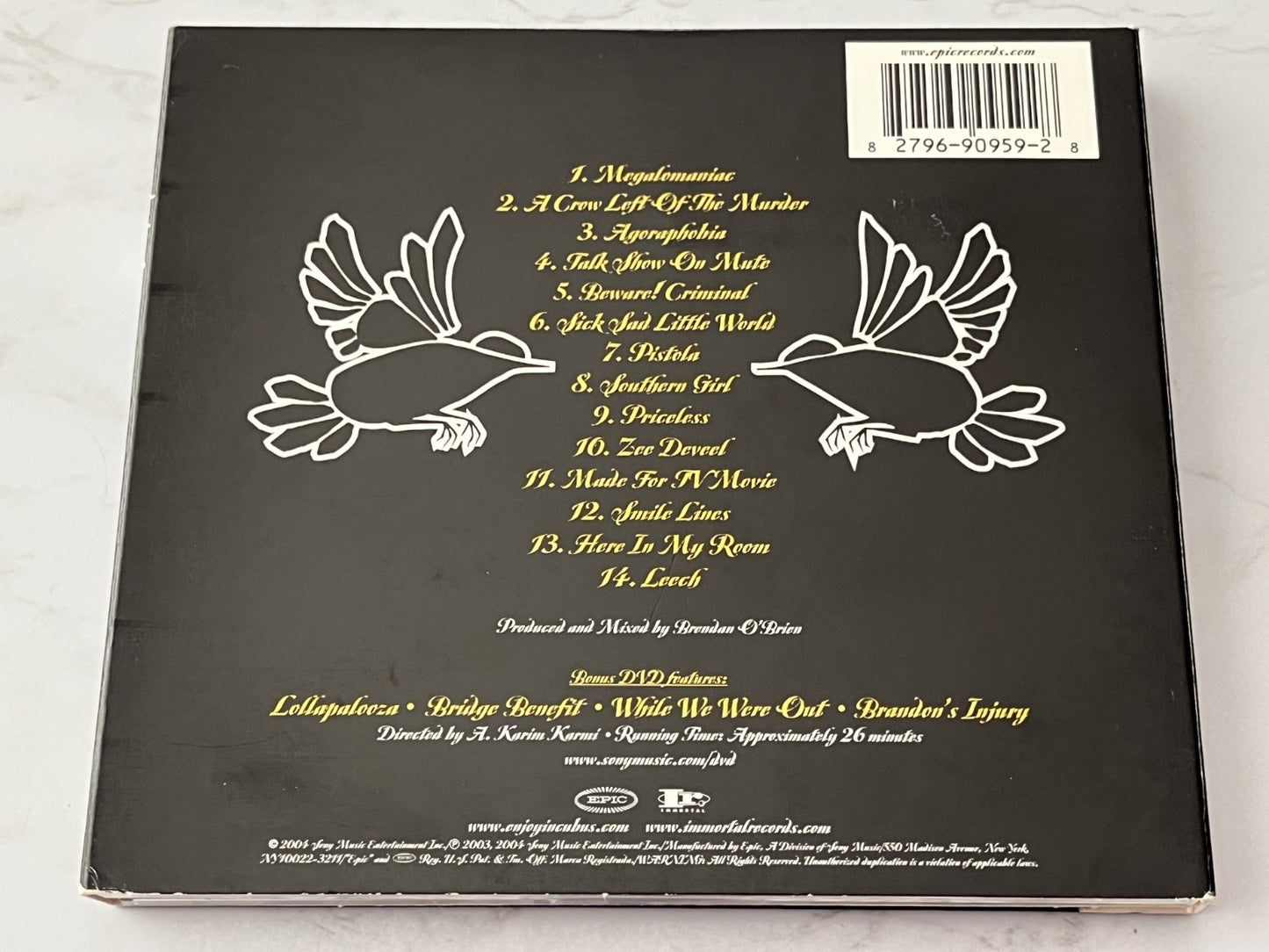 Incubus – A Crow Left Of The Murder (Digipak, CD/DVD) (2004)