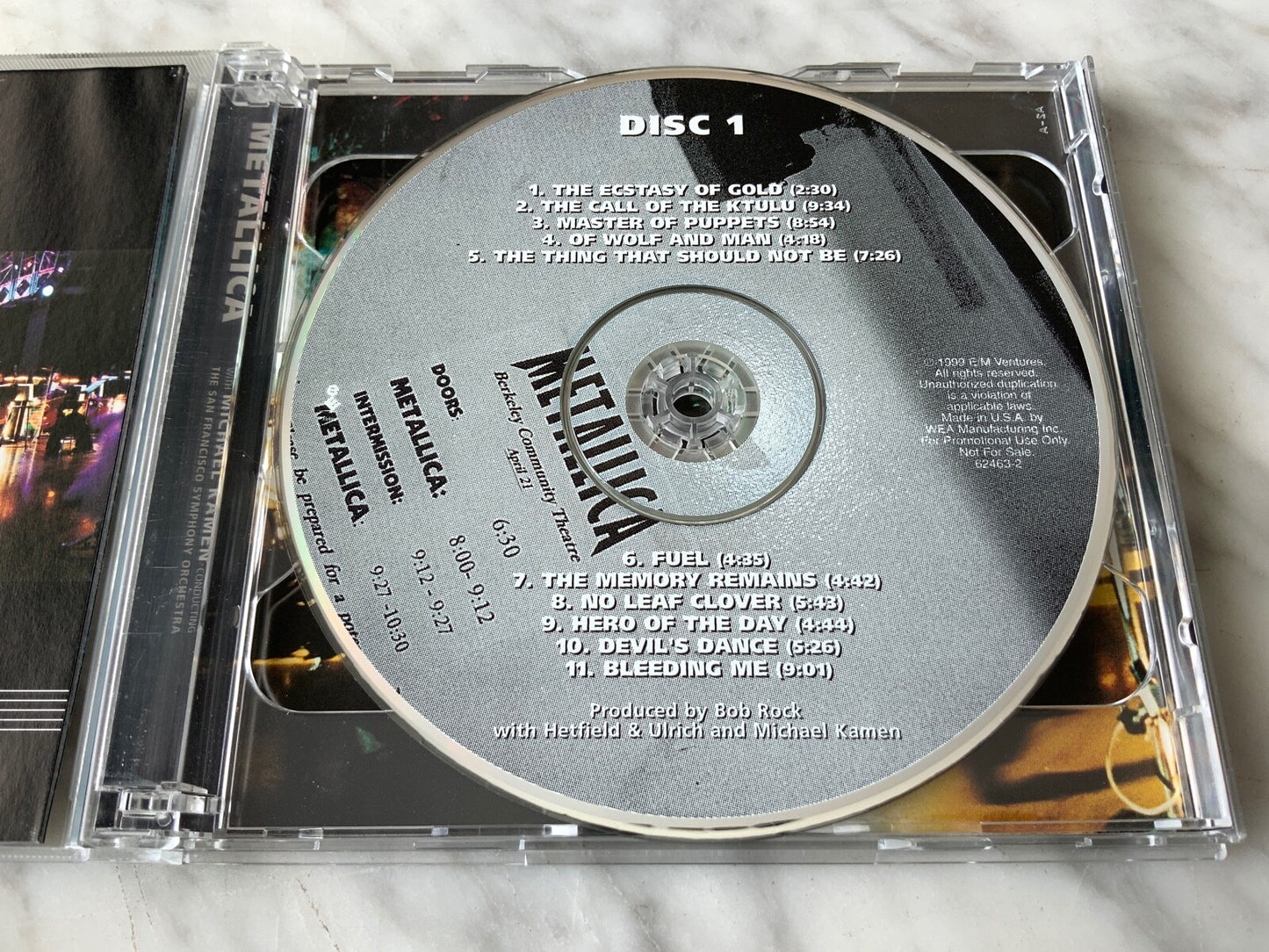 Metallica – S/M (Promo) (1999)