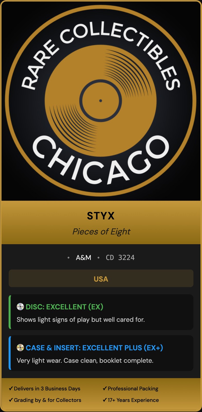 Styx – Pieces Of Eight