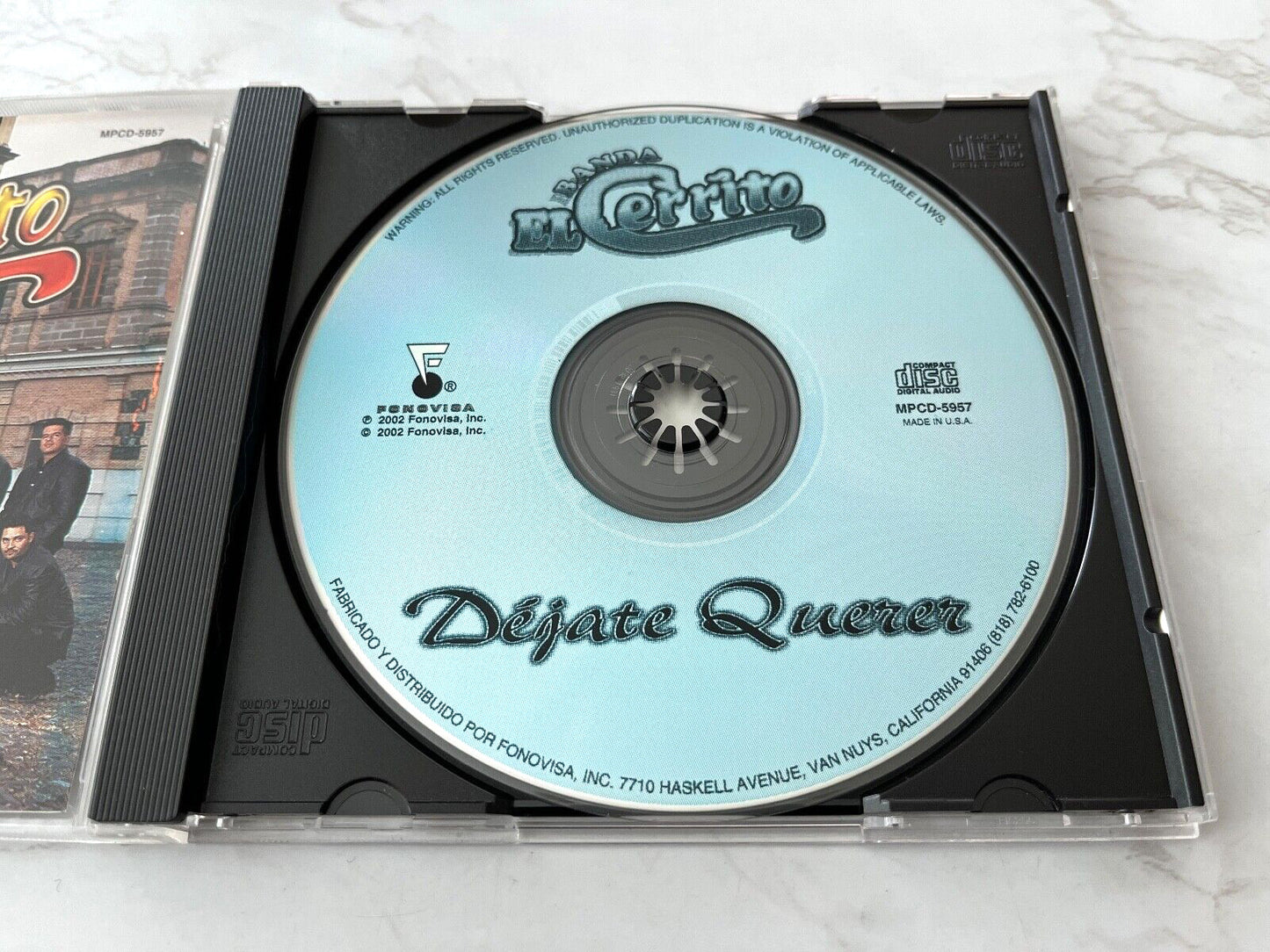 Banda El Cerrito – Dejate Querer (2002) [ORIGINAL USA PRESS]