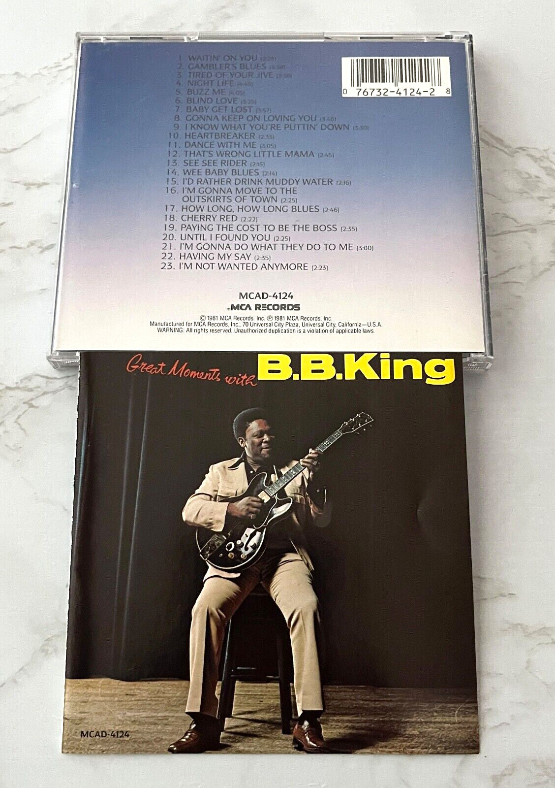 B.B. King – Great Moments [JVC PRESS]