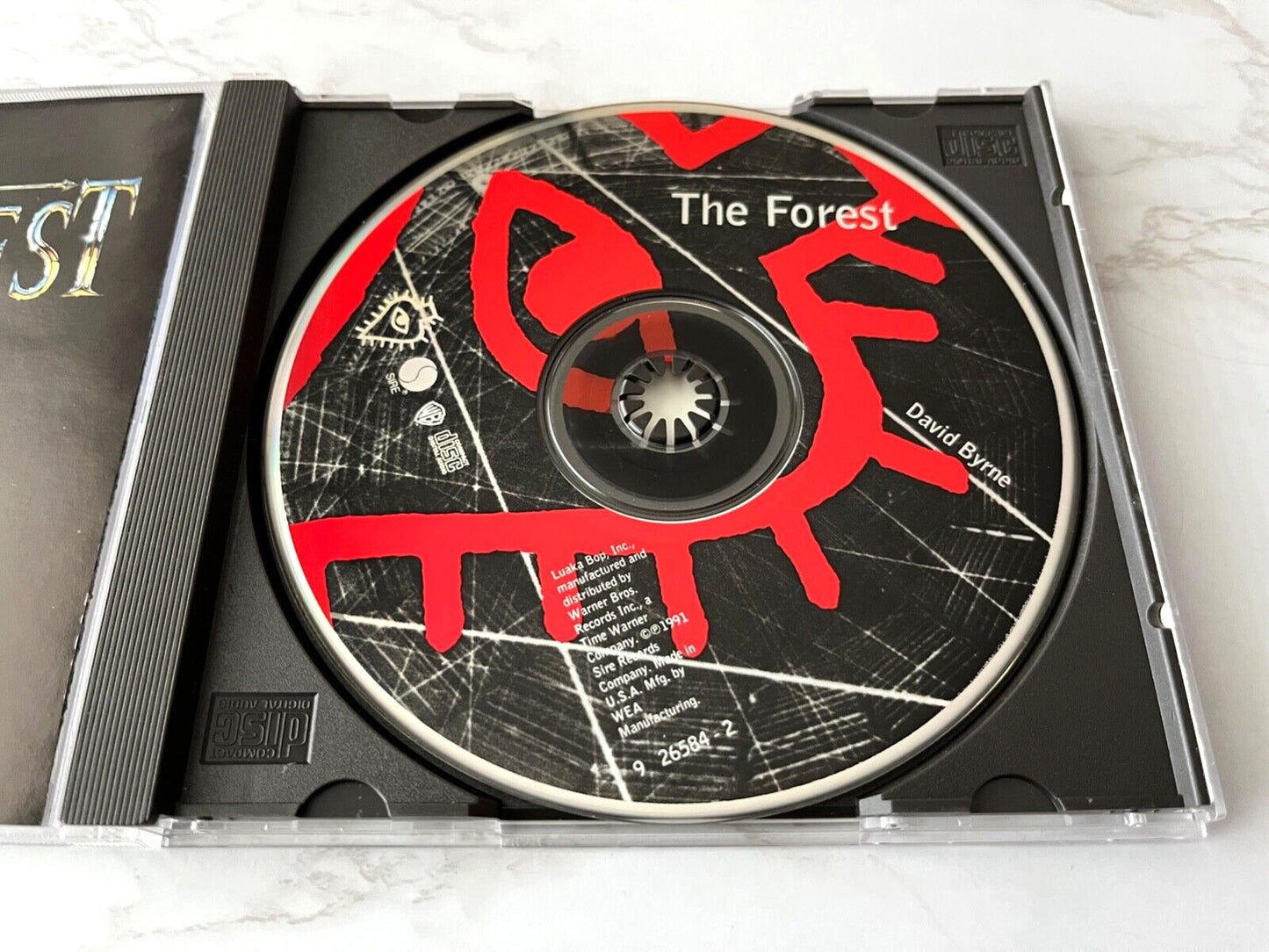 David Byrne – The Forest (1991) [ORIGINAL USA PRESS]