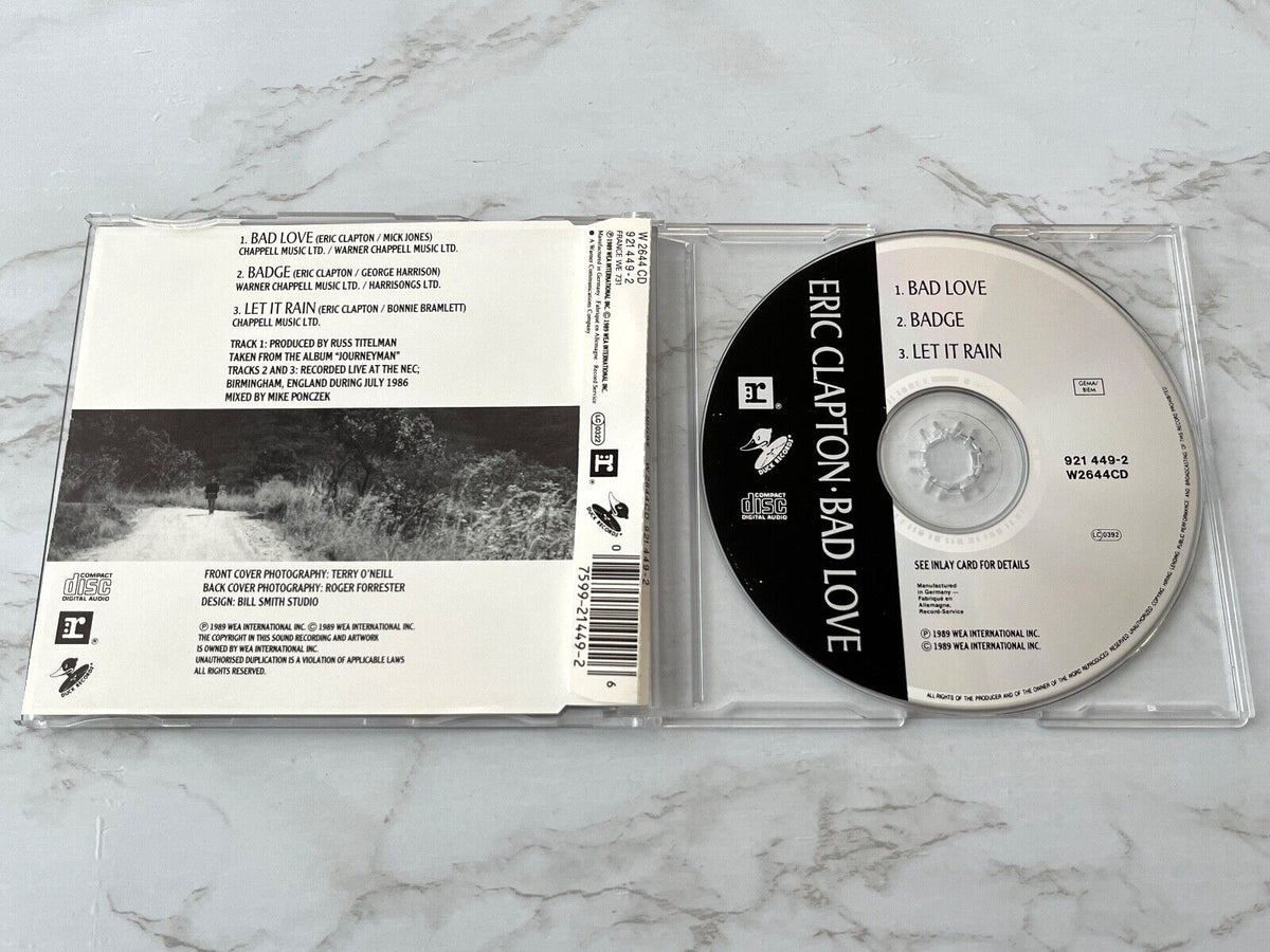 Eric Clapton – Bad Love (1989) [W GERMANY TARGET ERA]
