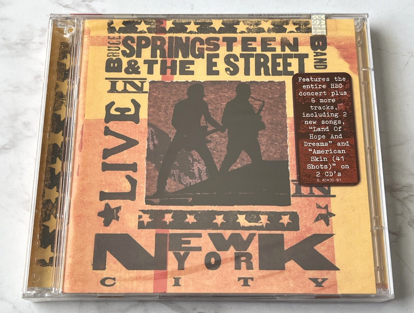 Bruce Springsteen – Live In New York City (Promo) (2001)