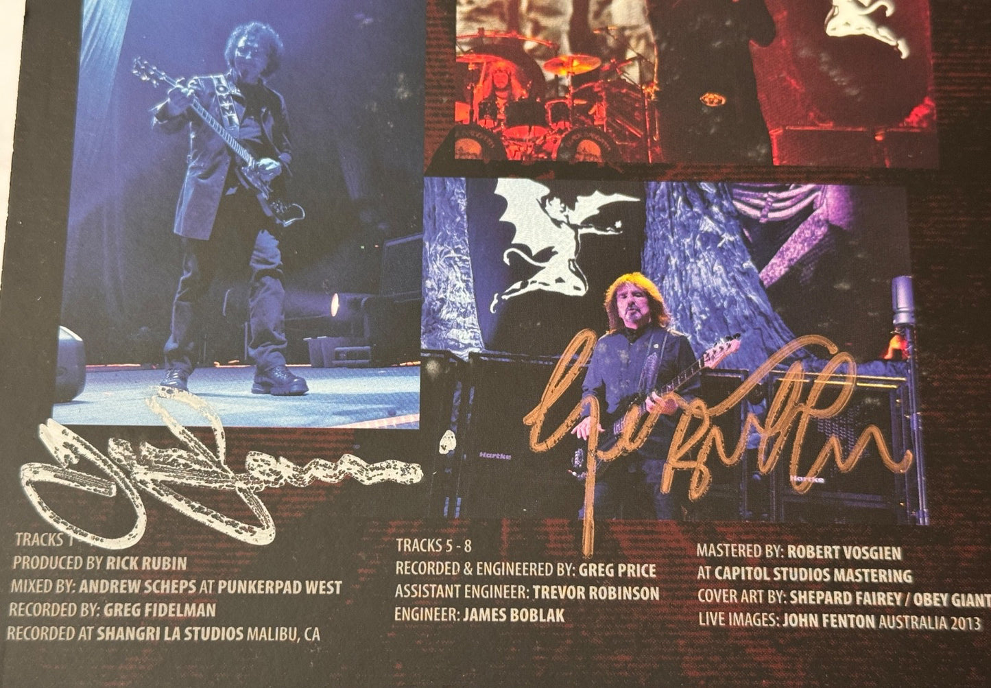 Ozzy Osbourne – Black Sabbath The End (Signed, Numbered, Digipak) (2016)