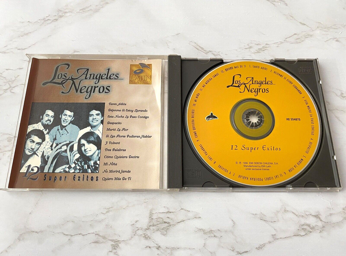 Los Angeles Negros – 12 Super Exitos (1996) [ORIGINAL USA PRESS]