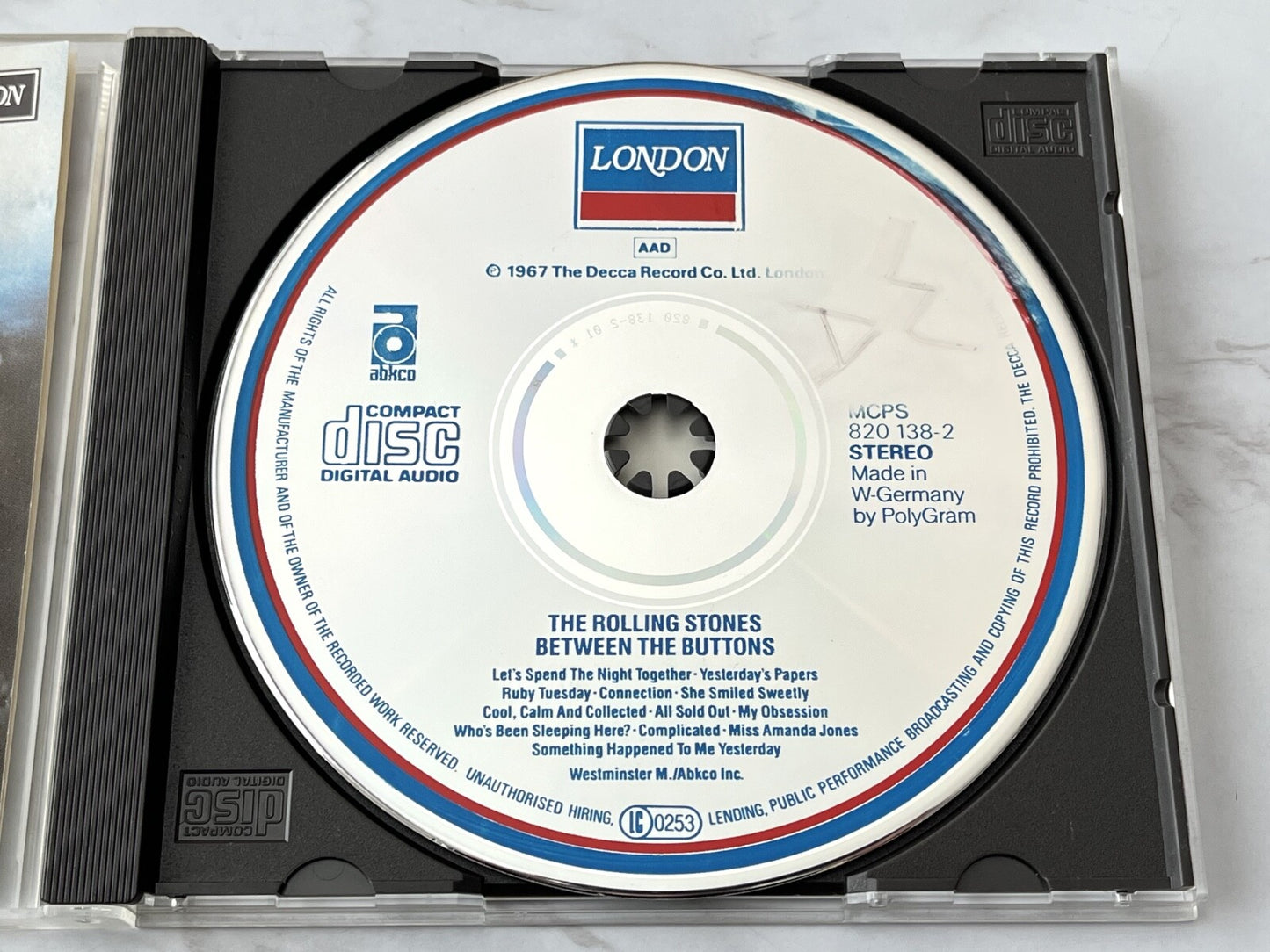 The Rolling Stones – Between The Buttons (1985) [W GERMANY TARGET ERA]