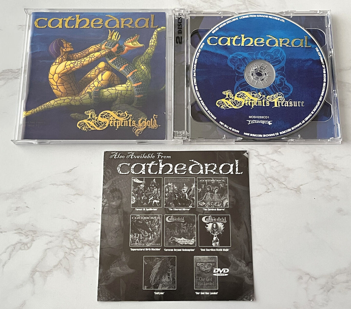 Cathedral – The Serpent's Gold (2004) [ORIGINAL USA PRESS]