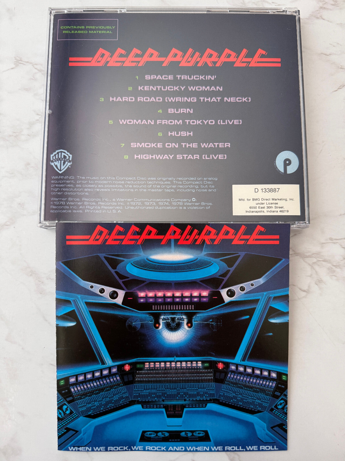 Deep Purple – When We Rock, We Rock And When We Roll, We Roll (1988) [ORIGINAL USA PRESS]