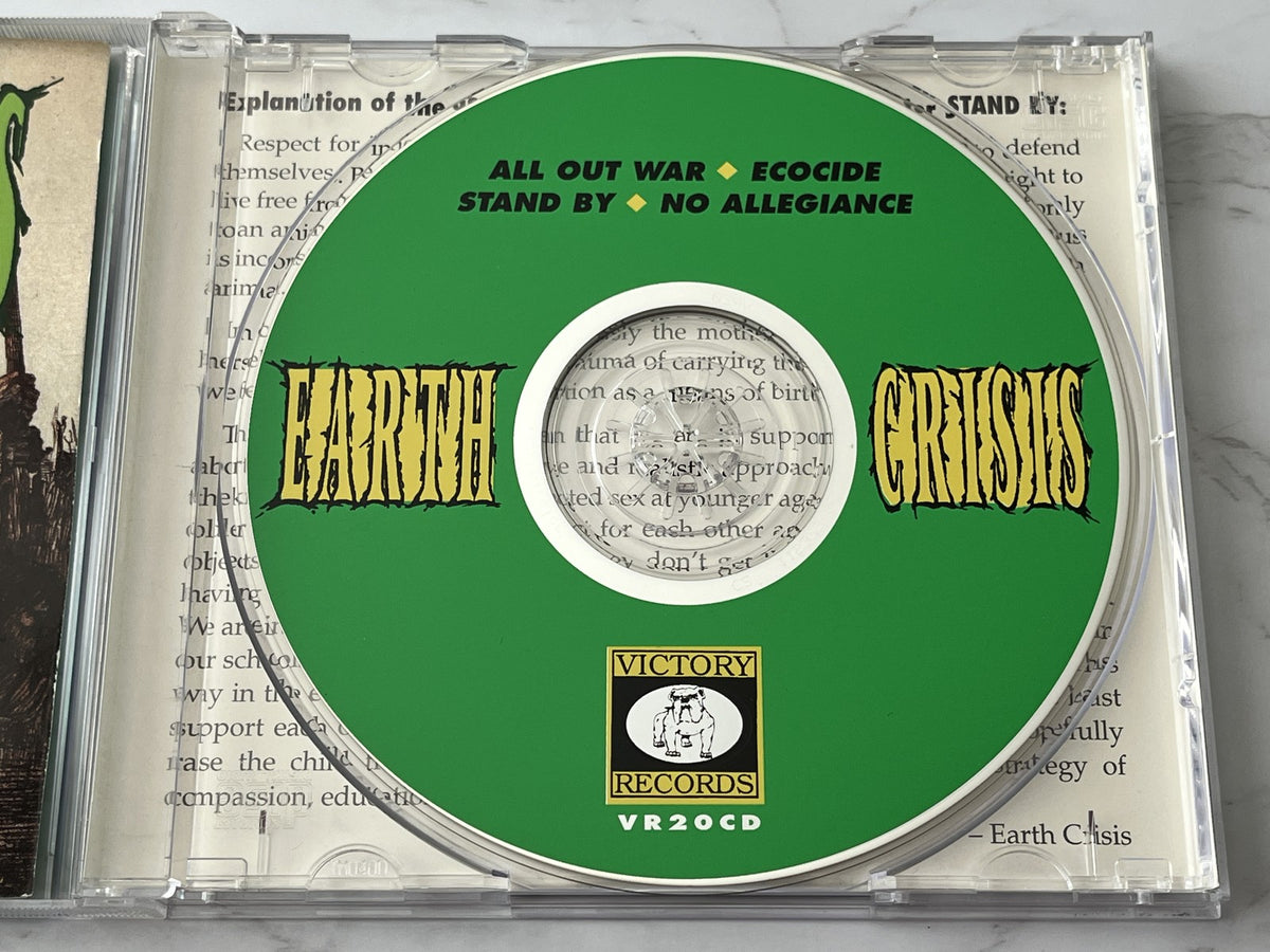 Earth Crisis – All Out War (EP) (1995) [ORIGINAL USA PRESS]