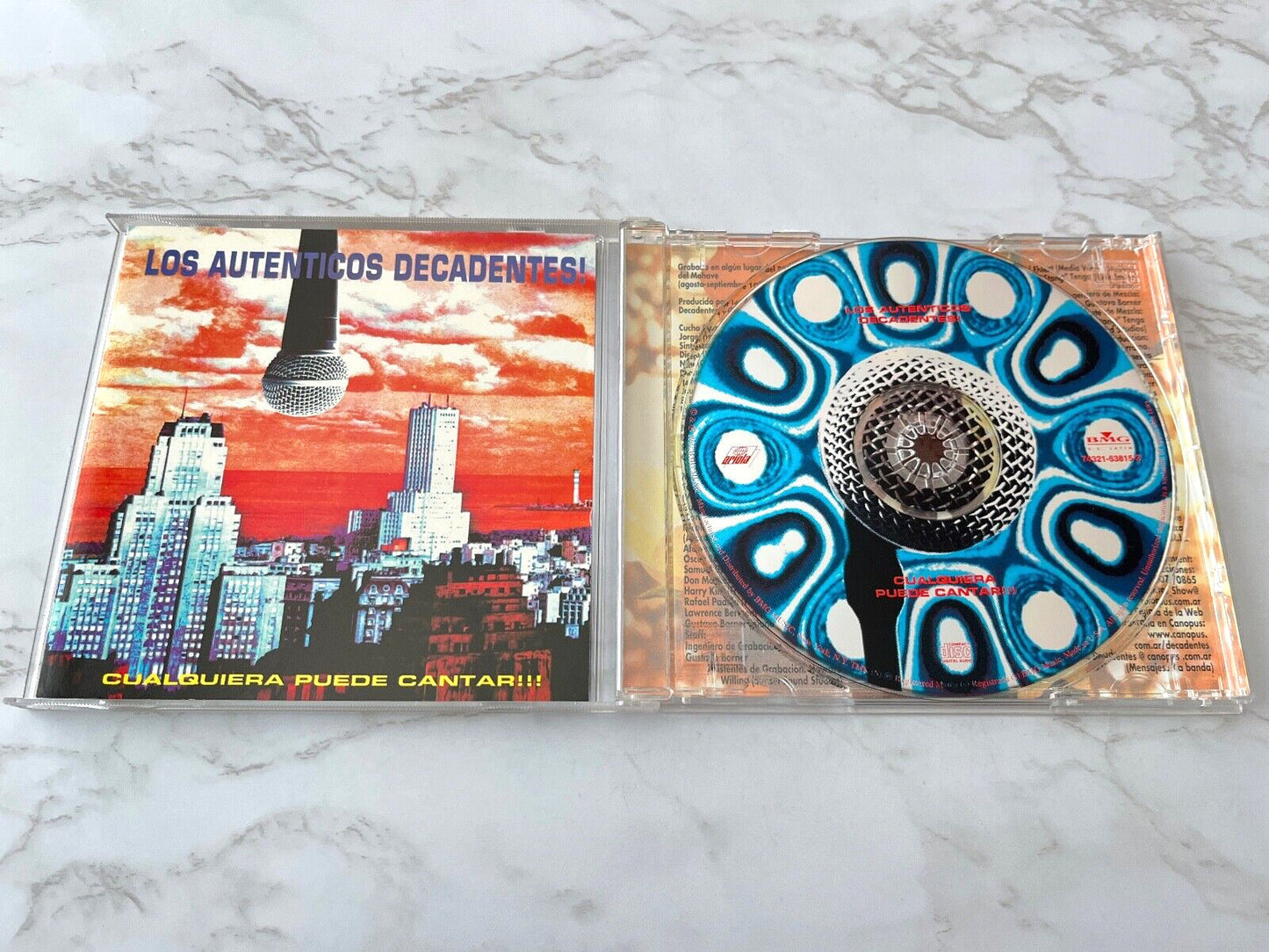 Los Autenticos Decadentes – Cualquiera Puede Cantar (1997) [ORIGINAL USA PRESS]