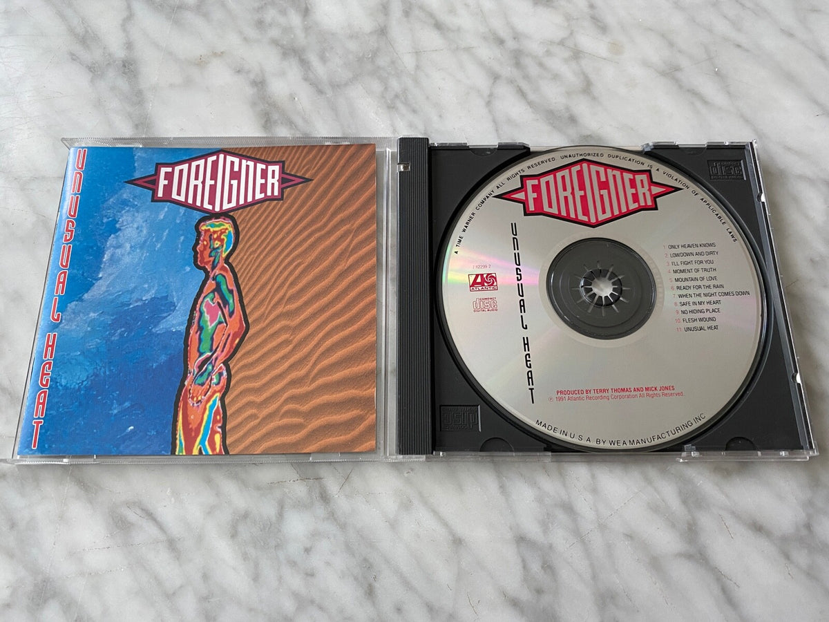 Foreigner – Unusual Heat (1991) [ORIGINAL USA PRESS]