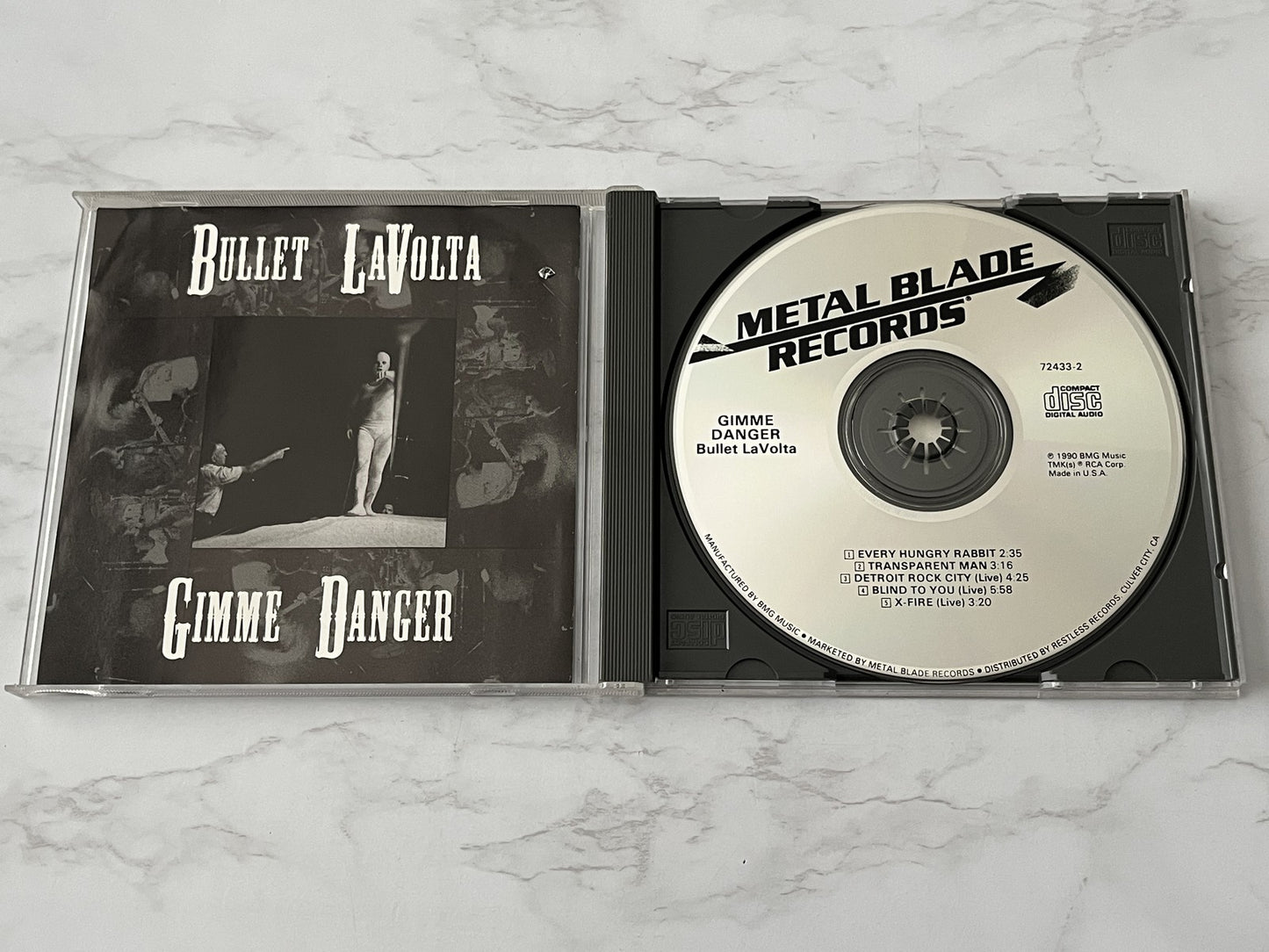 Bullet LaVolta – Gimme Danger (EP) (1990) [USA DISCTRONICS]