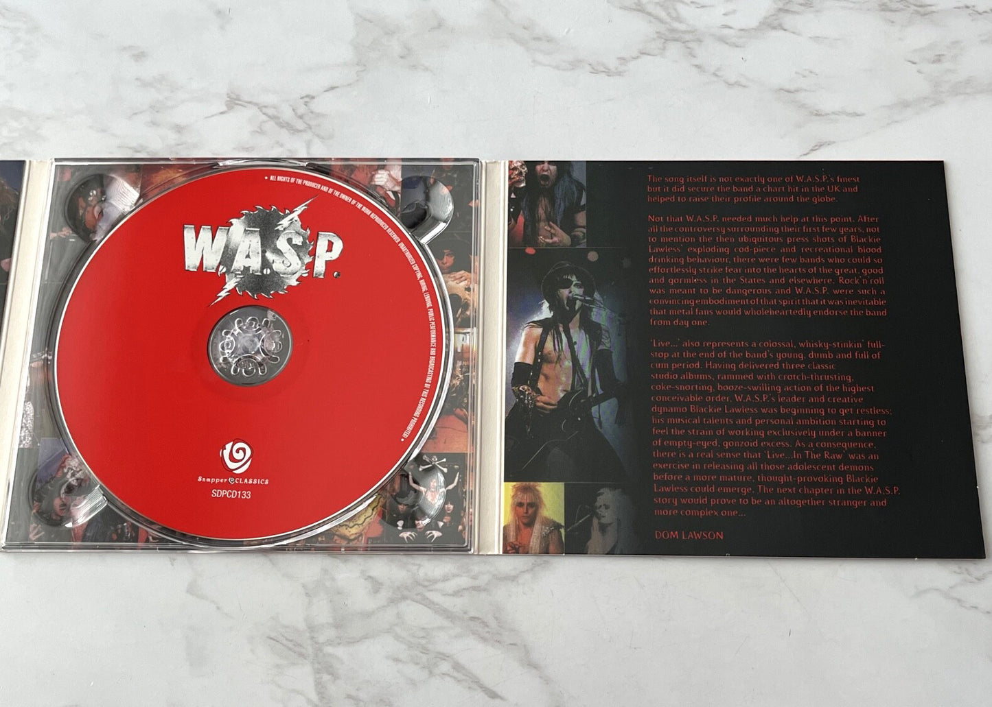 W.A.S.P. – Live In The Raw (Digipak) (2003) [UK PRESS]