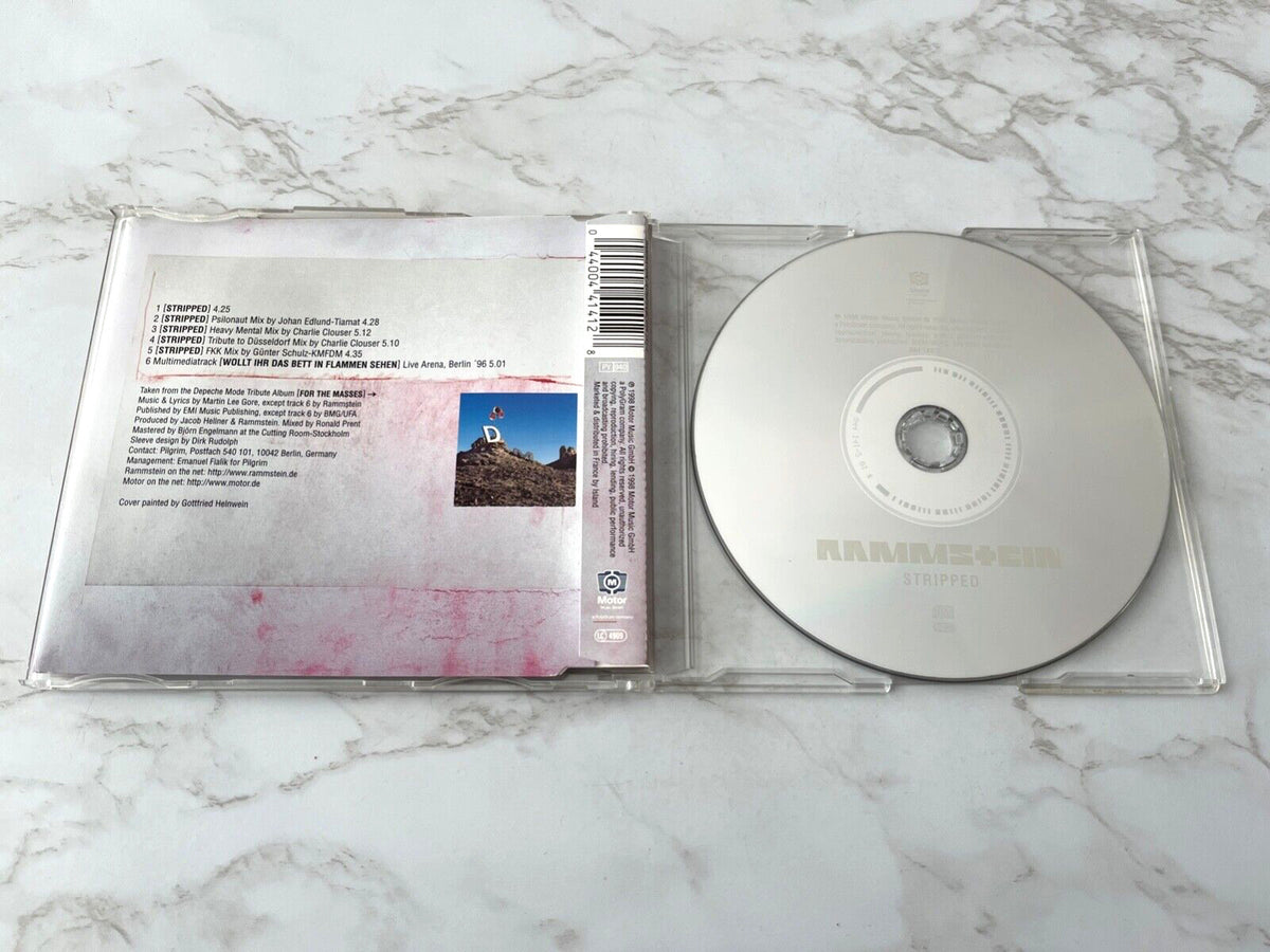 Rammstein – Stripped (Maxi Single) (1998) [GERMAN PRESS]