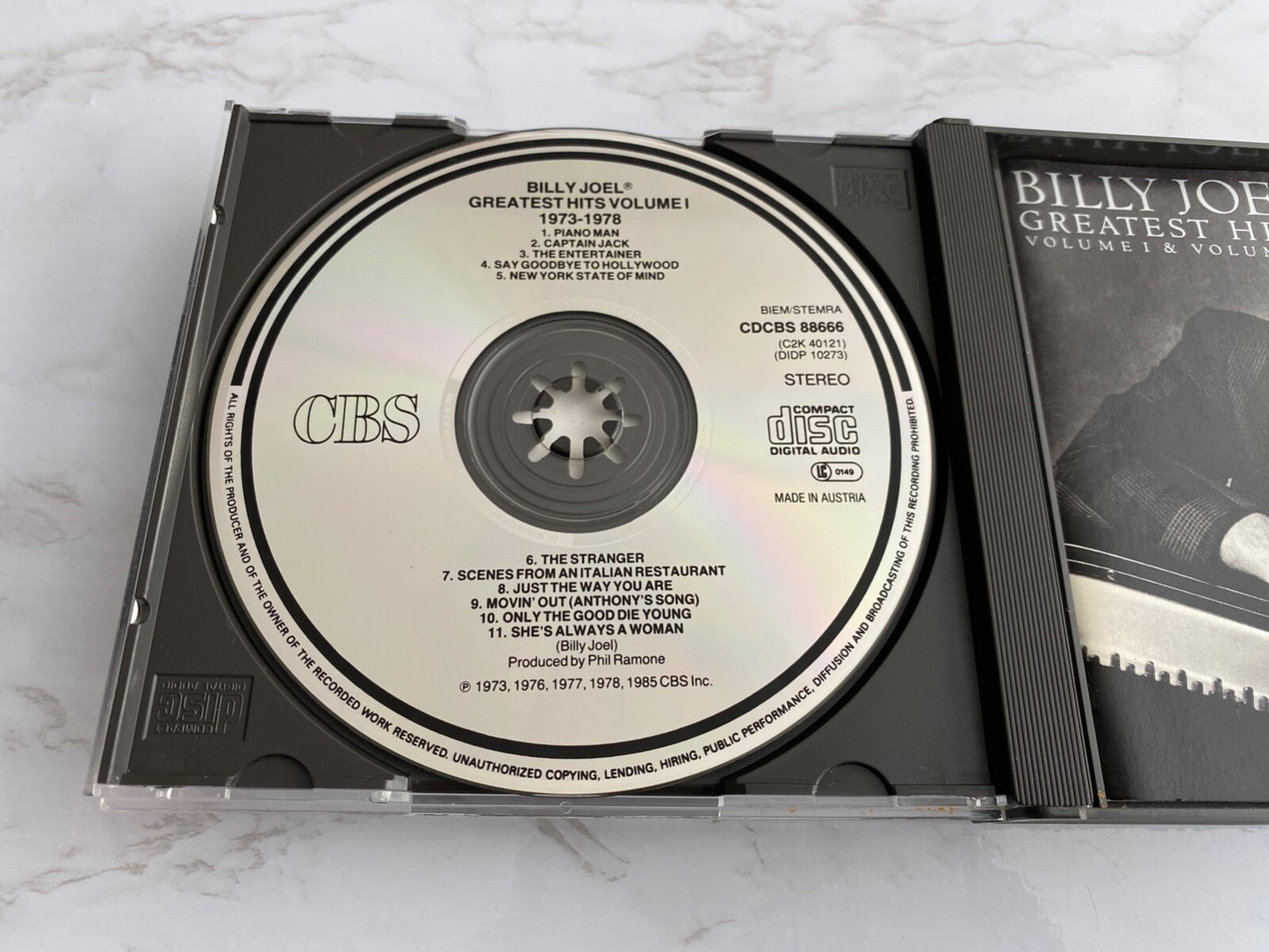 Billy Joel – Greatest Hits Vol. 1 & Vol. 2 [DADC PRESS]