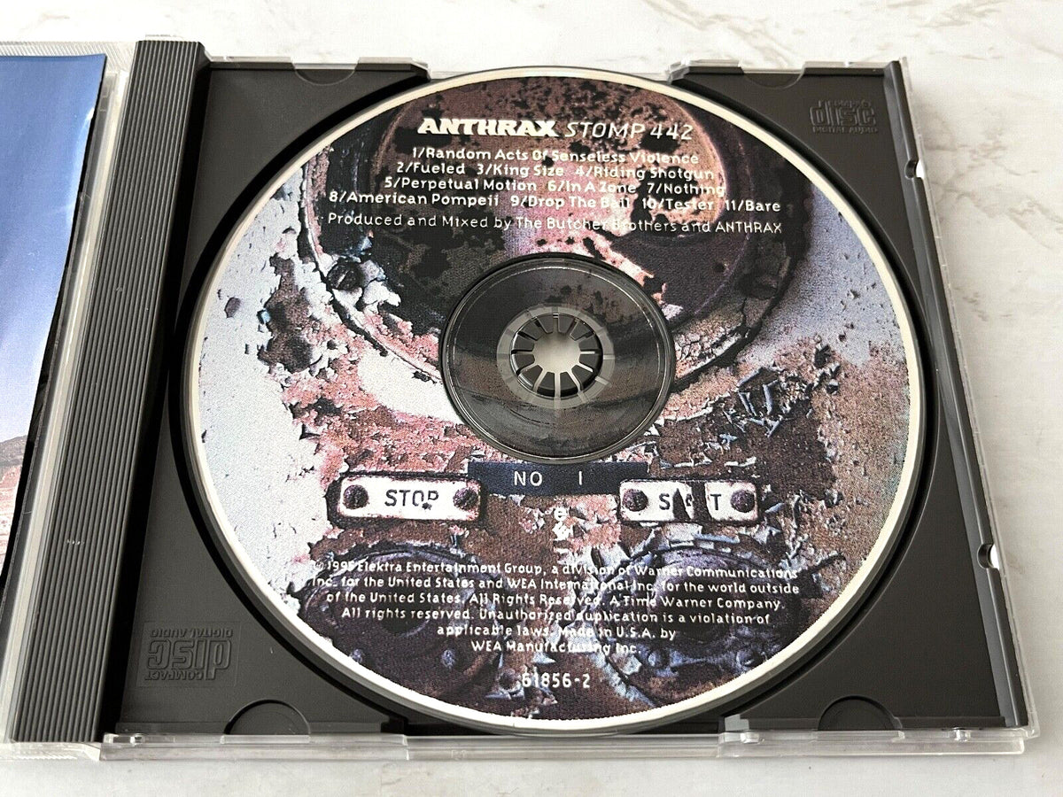 Anthrax – Stomp 442 (1995) [ORIGINAL USA PRESS]