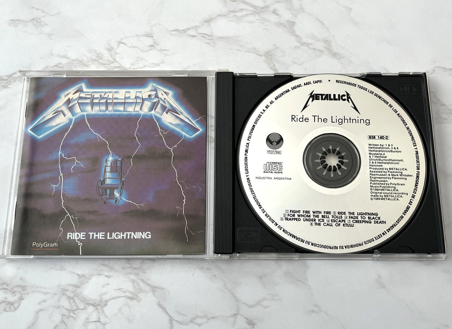 Metallica – Ride The Lightning (2007)