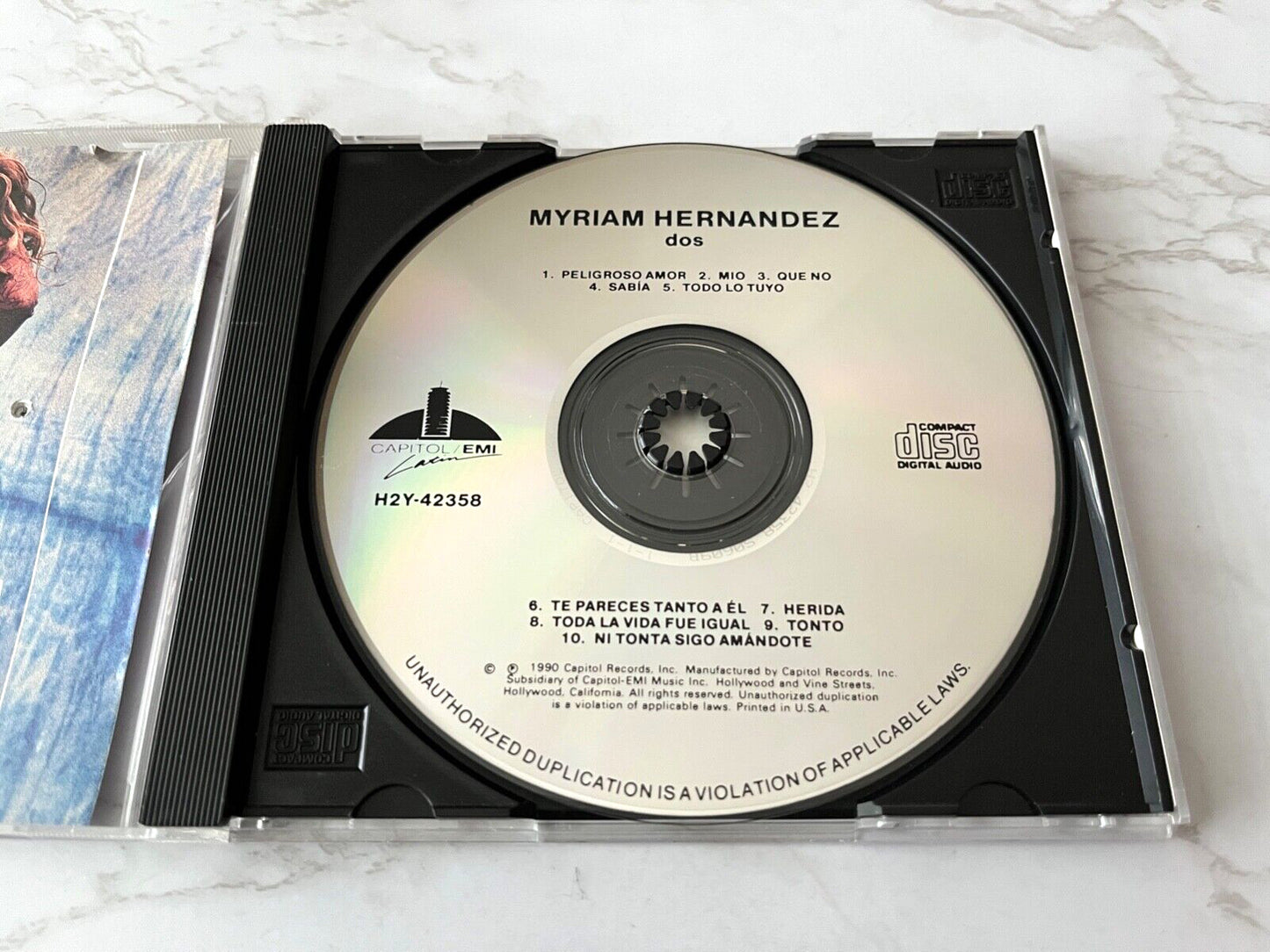Myriam Hernandez – Dos (1990) [ORIGINAL USA PRESS]