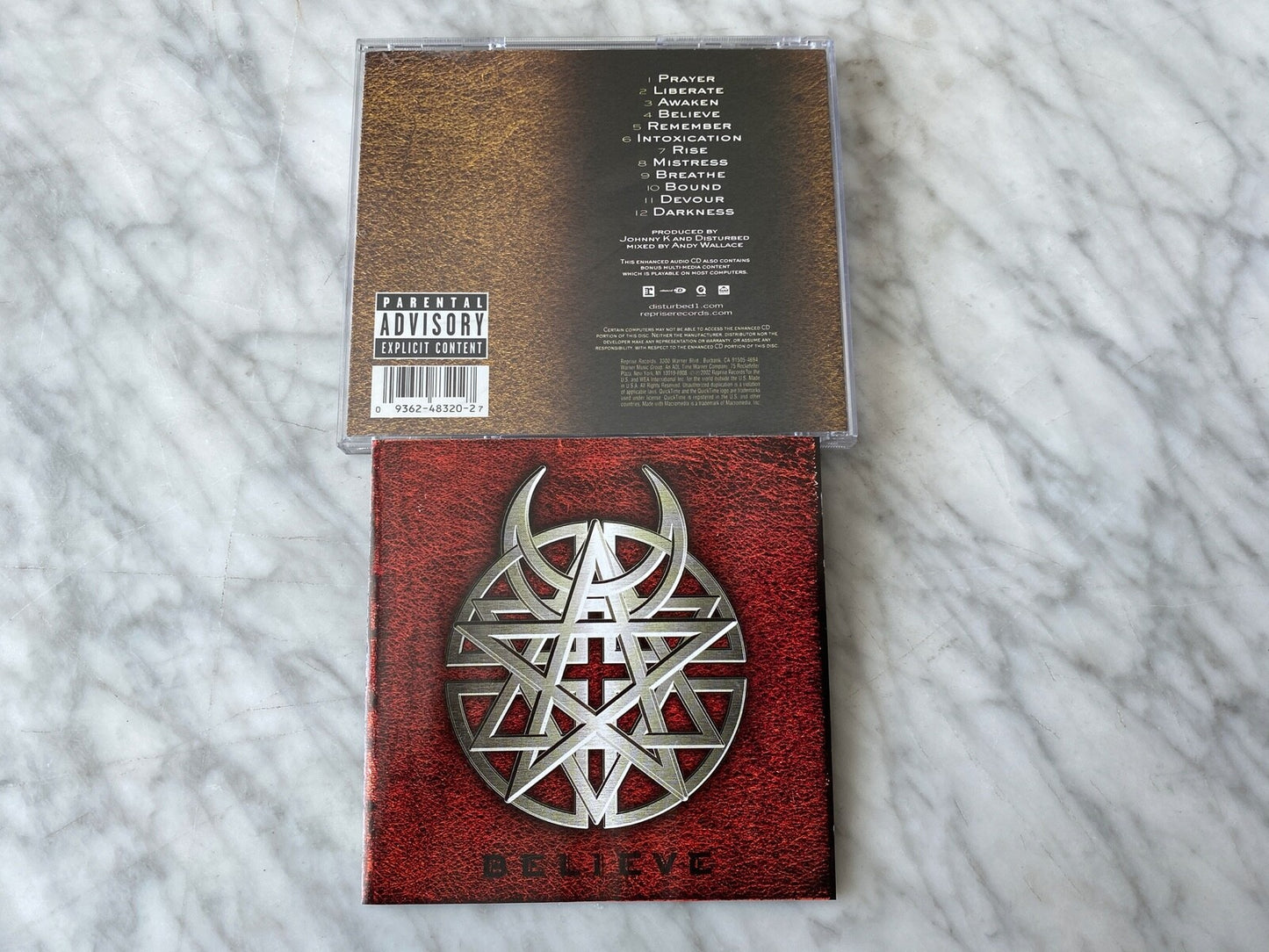 Disturbed – Believe (2002) [CANADA PRESS]