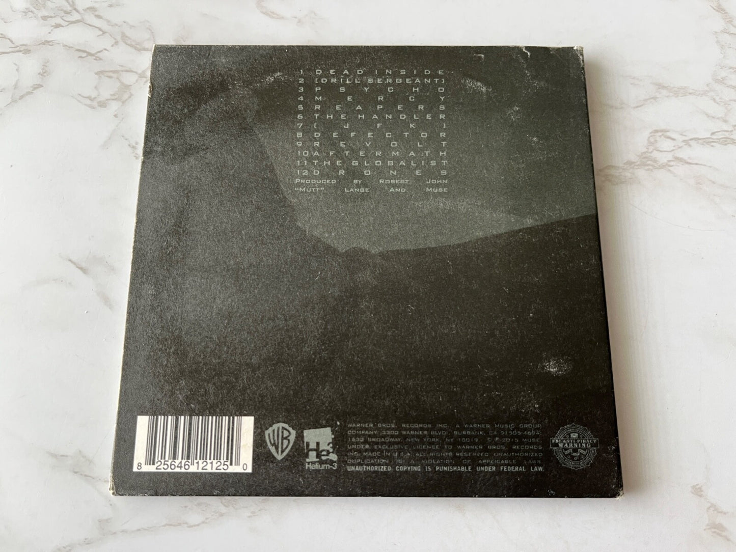 Muse – Drones (Digipak) (2015) [ORIGINAL USA PRESS]