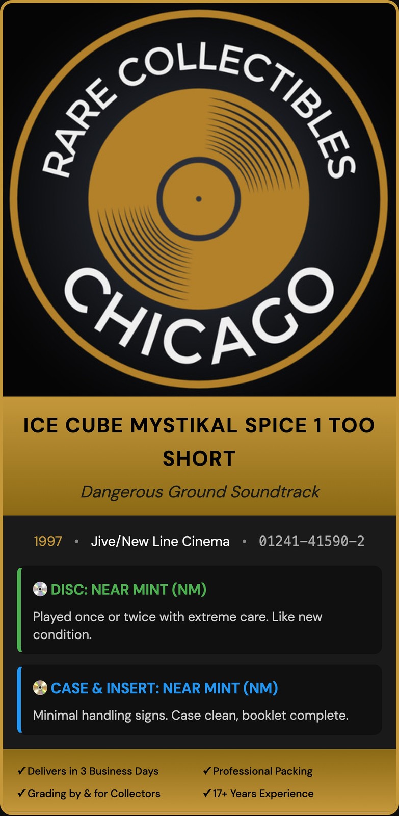 Ice Cube Mystikal Spice 1 Too Short – Dangerous Ground Soundtrack (1997)