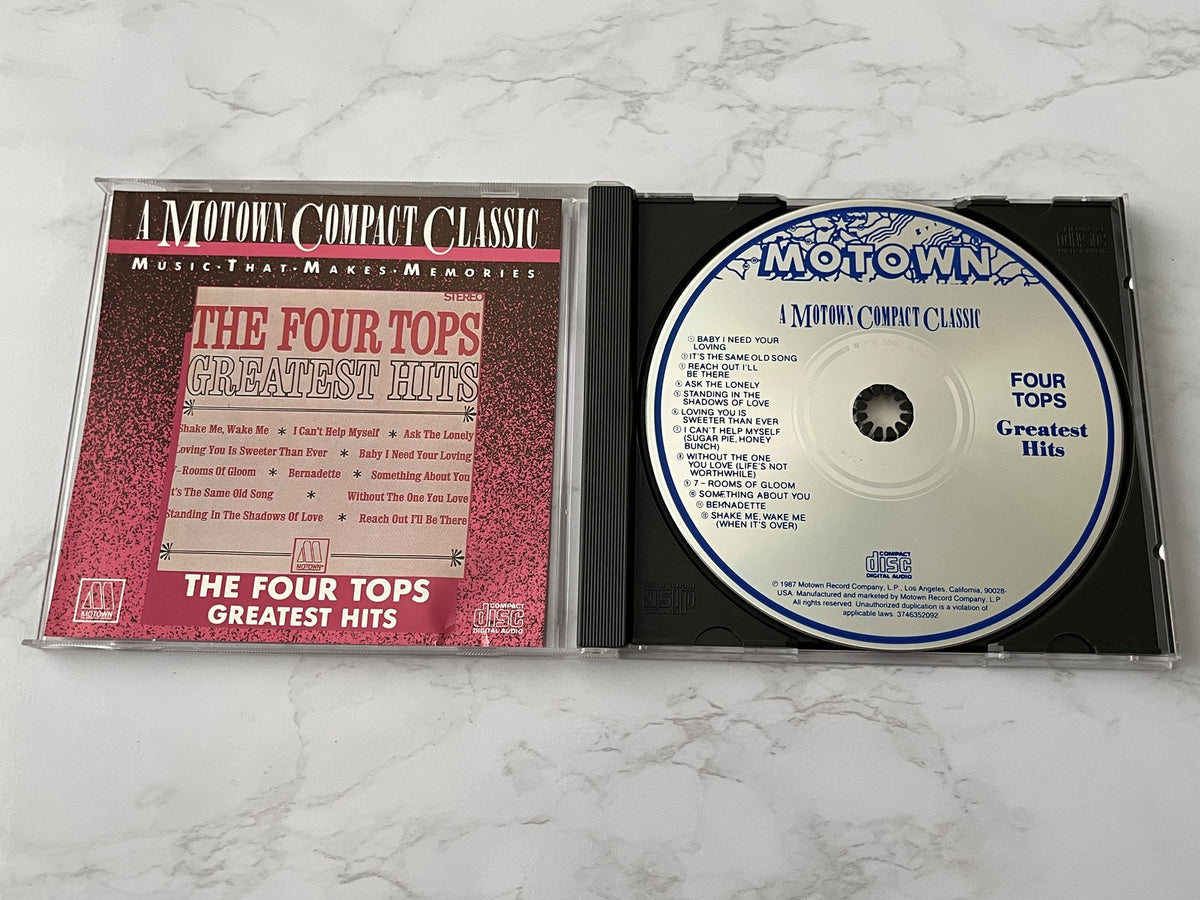 The Four Tops – Greatest Hits [USA SILVER DISC]