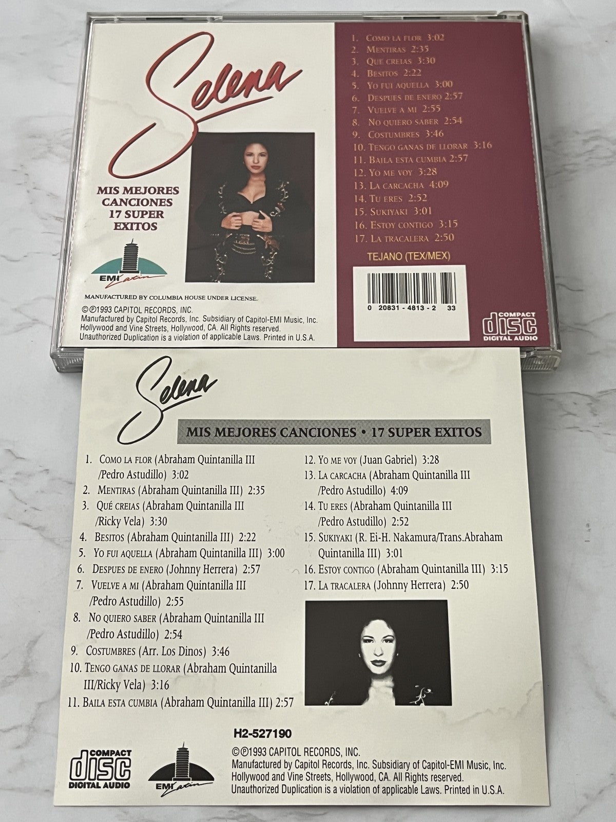 Selena – Mis Mejores Canciones 17 Super Exitos (1993) [ORIGINAL USA PRESS]