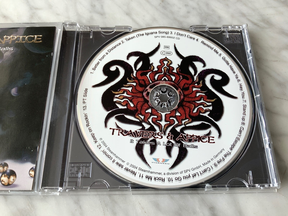 Carmine Appice, Pat Travers – & Carmine Appice It Takes A Lot Of Balls (2004) [GERMAN PRESS]