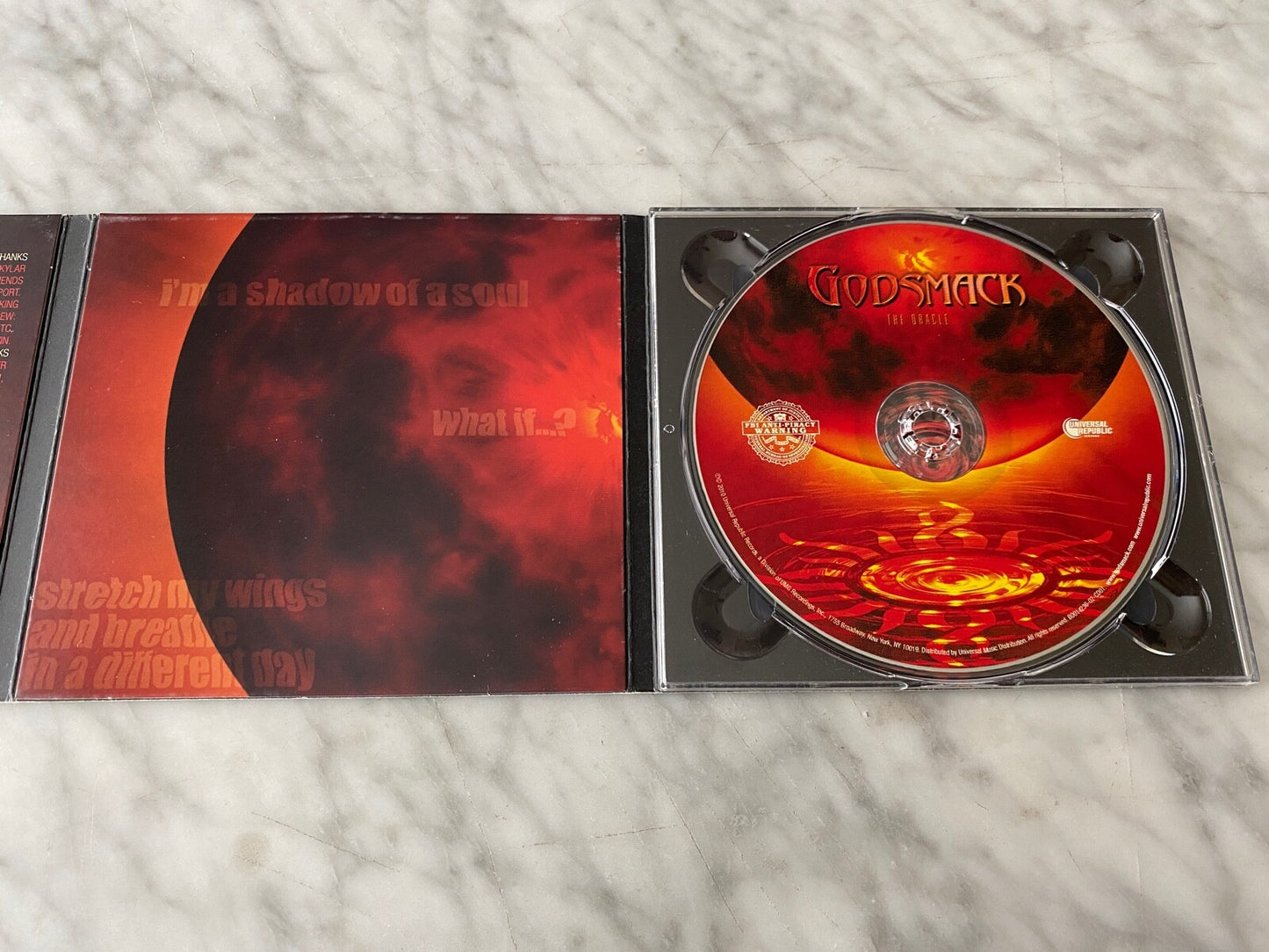 Godsmack – The Oracle (Digipak) (2010) [ORIGINAL USA PRESS]