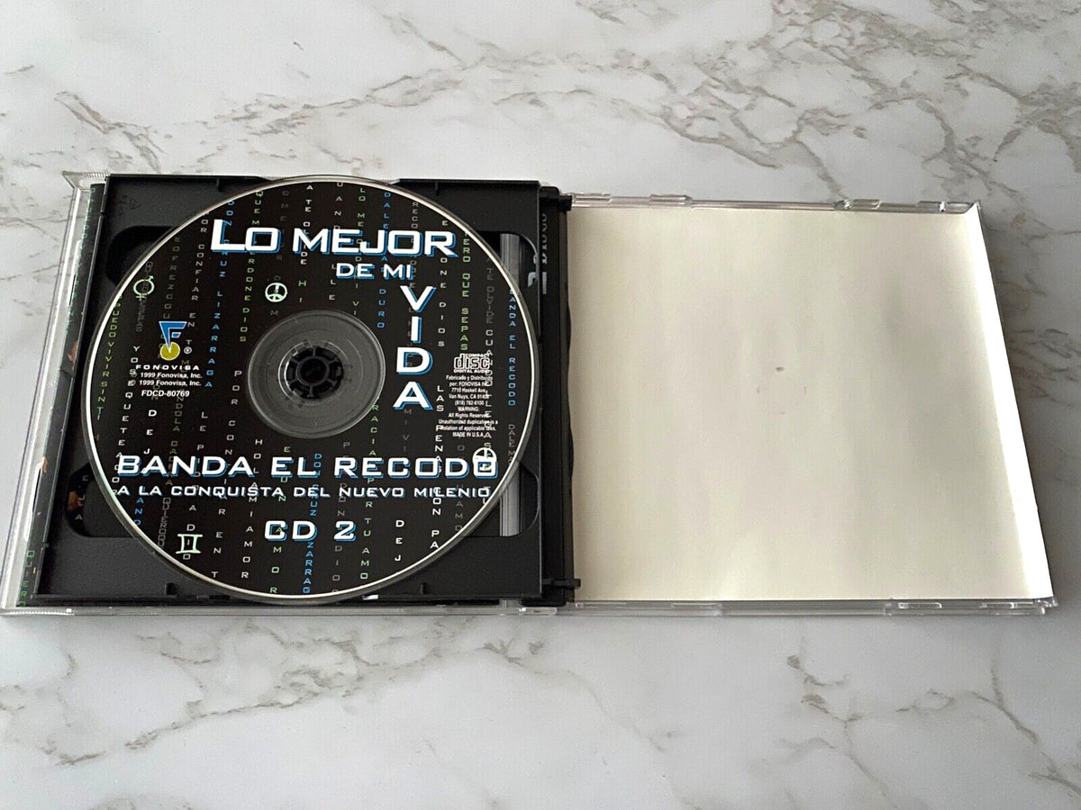 Banda El Recodo – Lo Mejor De Mi Vida (1999) [ORIGINAL USA PRESS]