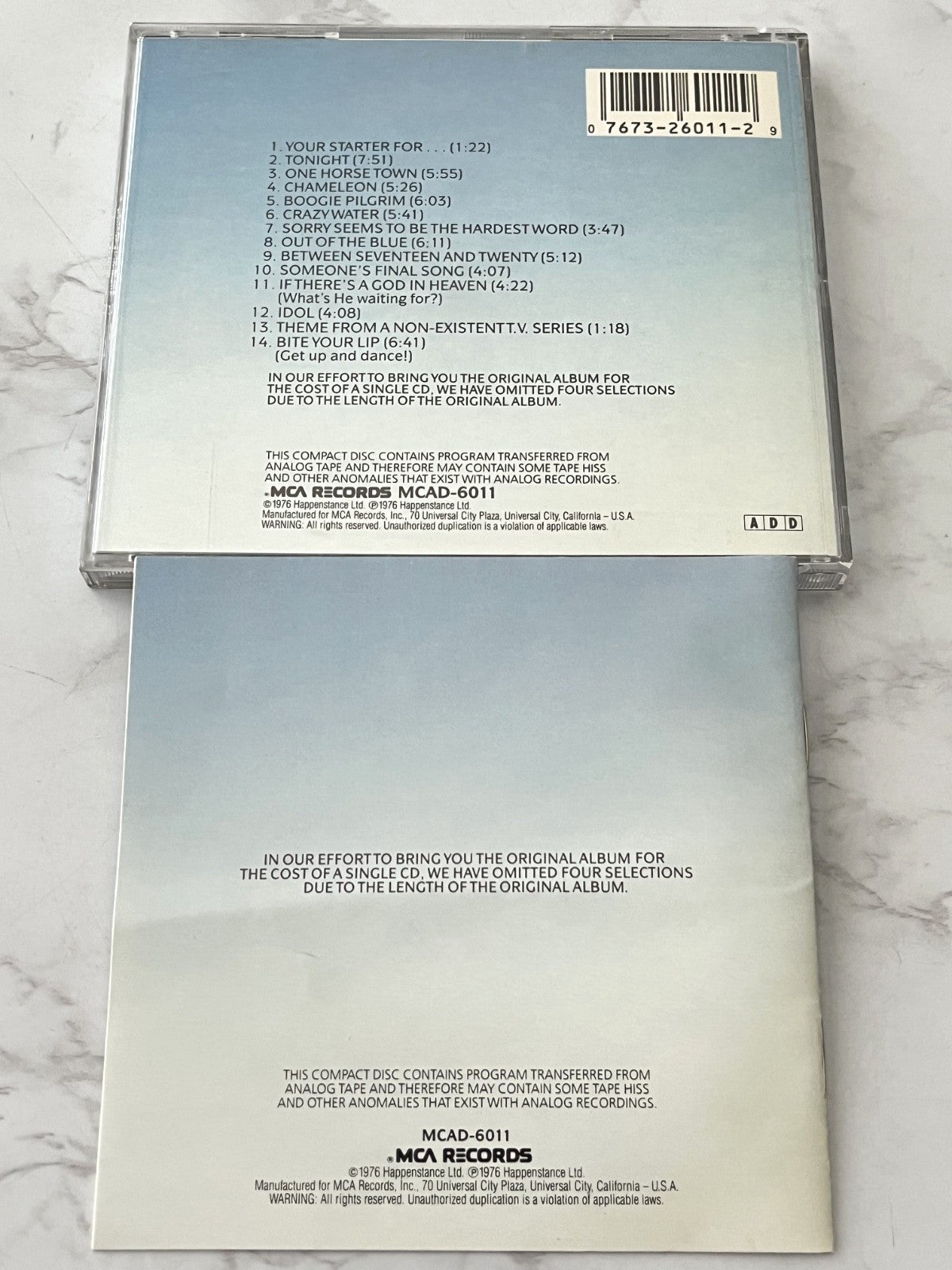 Elton John – Blue Moves [JAPAN TARGET ERA]