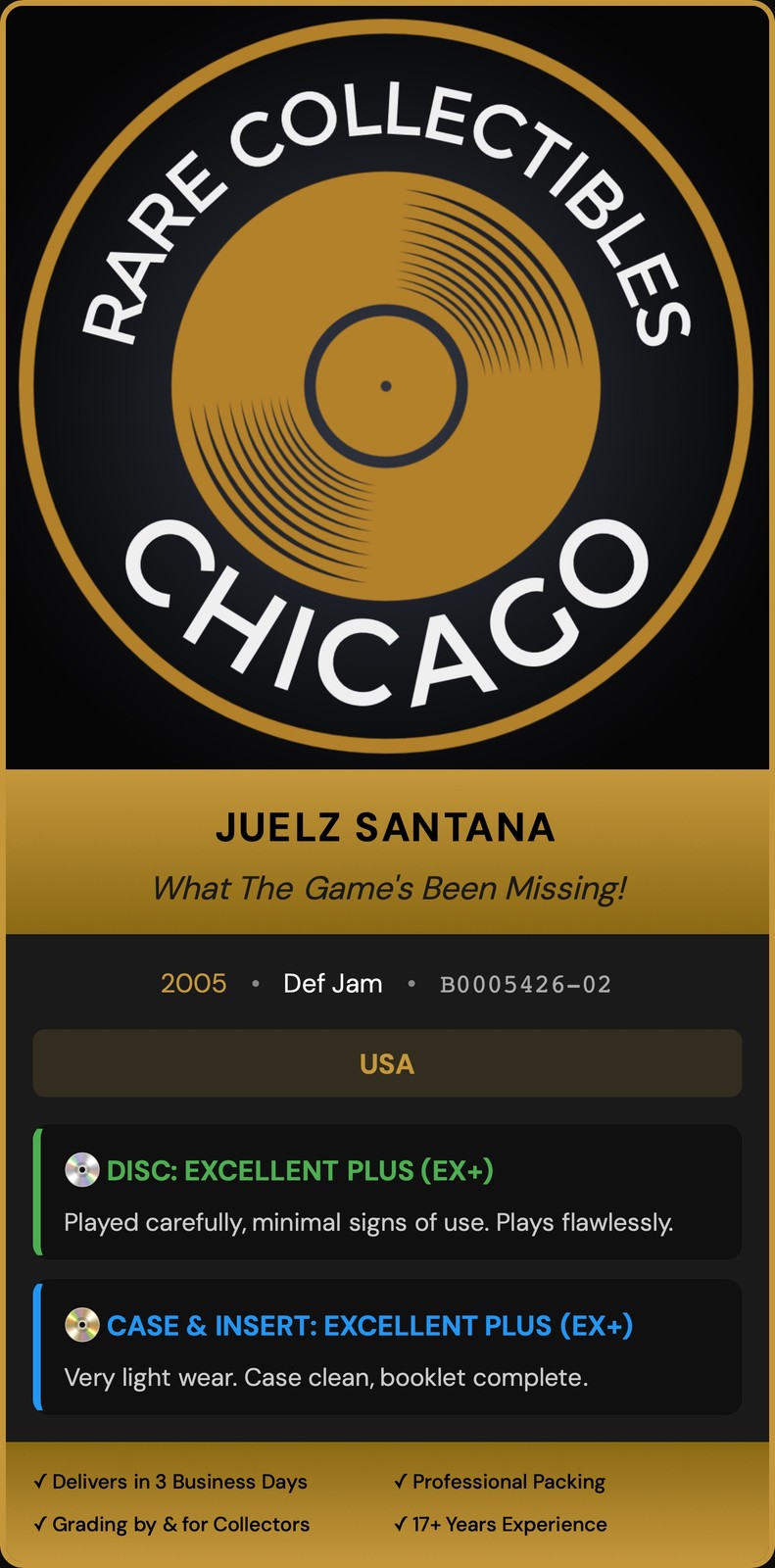 Juelz Santana – What The Game's Been Missing (2005) [ORIGINAL USA PRESS]