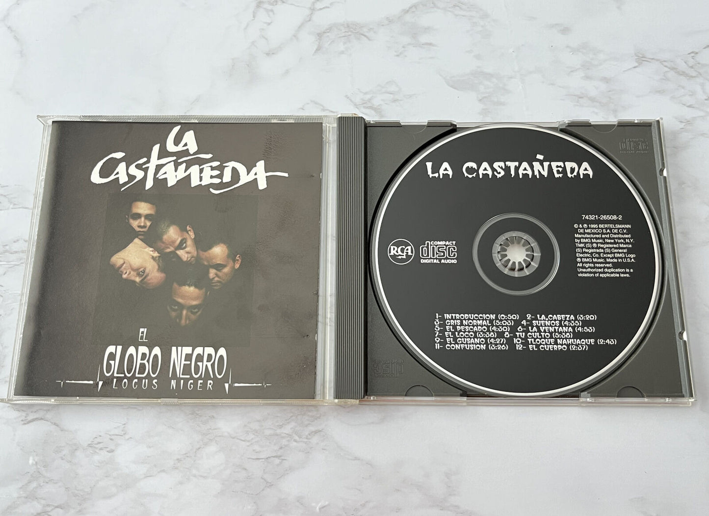 La Castañeda – El Globo Negro (1995) [ORIGINAL USA PRESS]