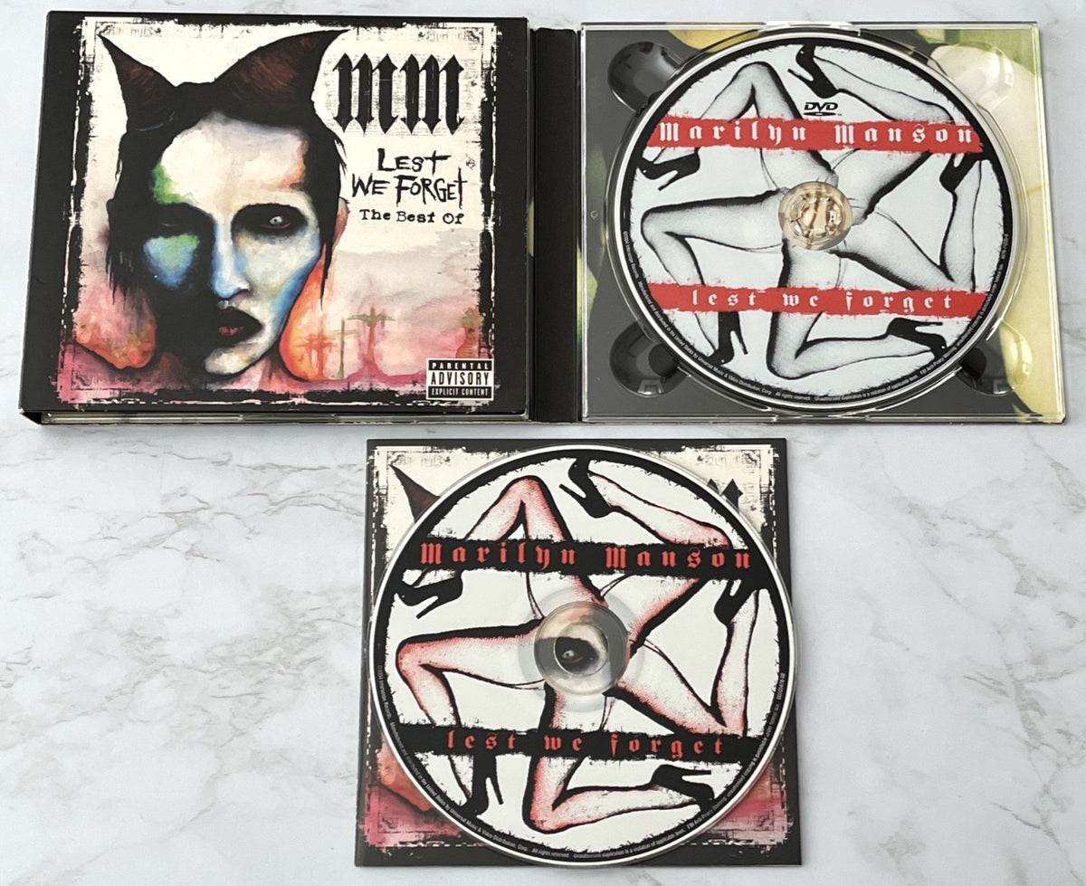 Marilyn Manson – Lest We Forget (Deluxe Edition, Digipak, CD/DVD) (2004)