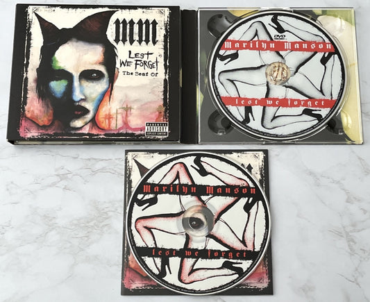 Marilyn Manson – Lest We Forget (Deluxe Edition, Digipak, CD/DVD) (2004)