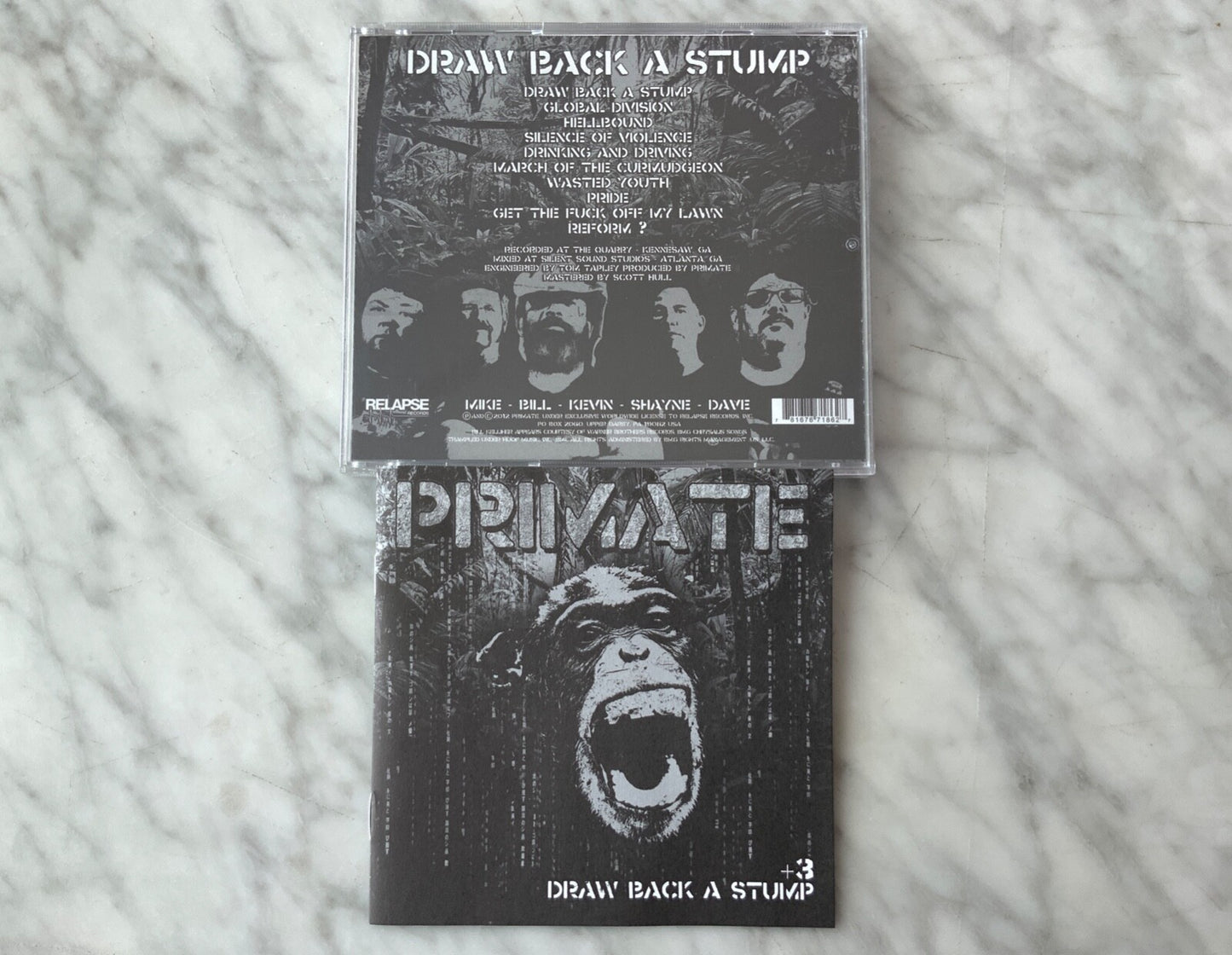 Primate – Draw Back A Stump +3 (2012) [ORIGINAL USA PRESS]