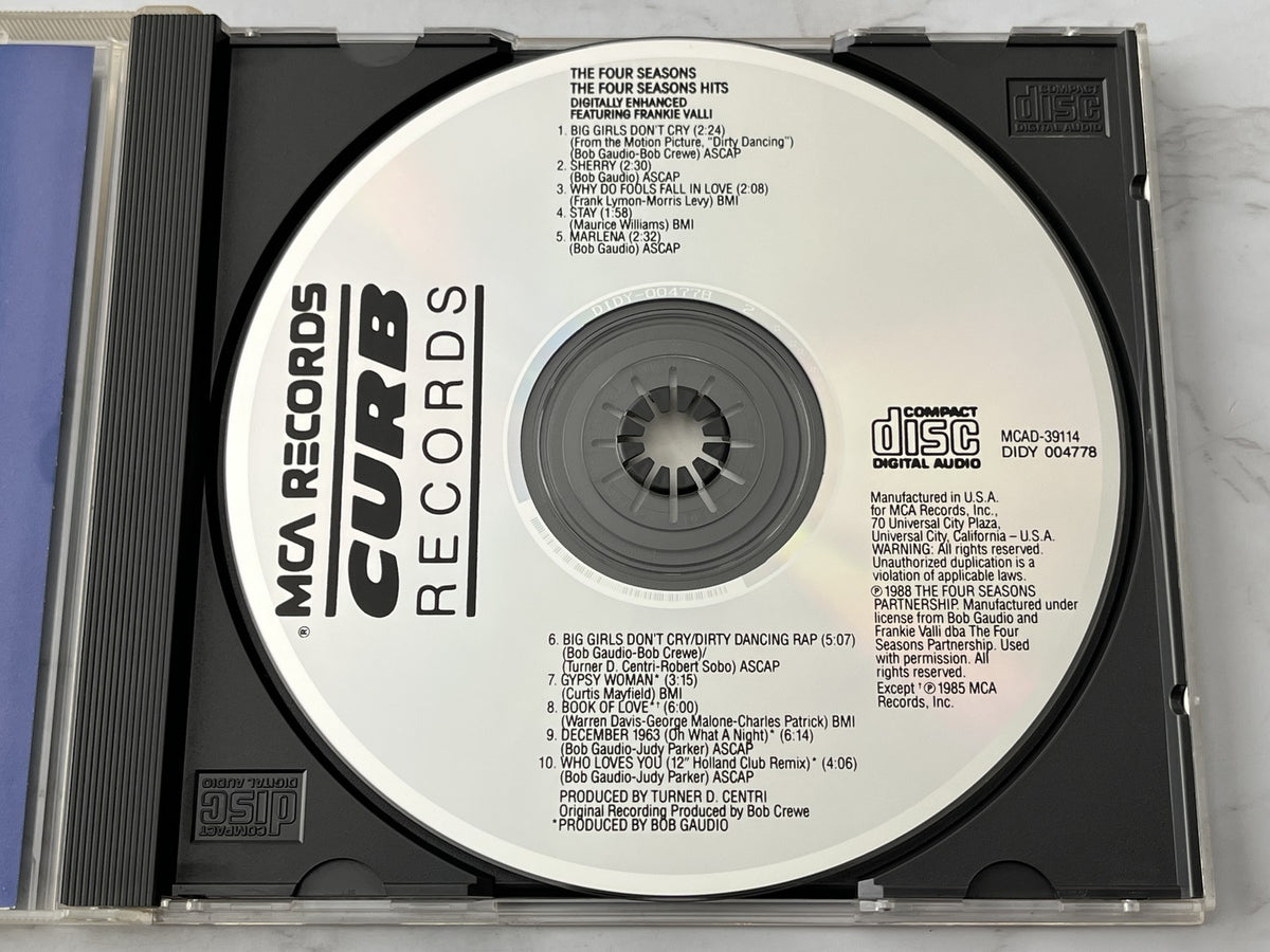The Four Seasons feat. Frankie Valli – The Four Seasons Hits [DADC PRESS]