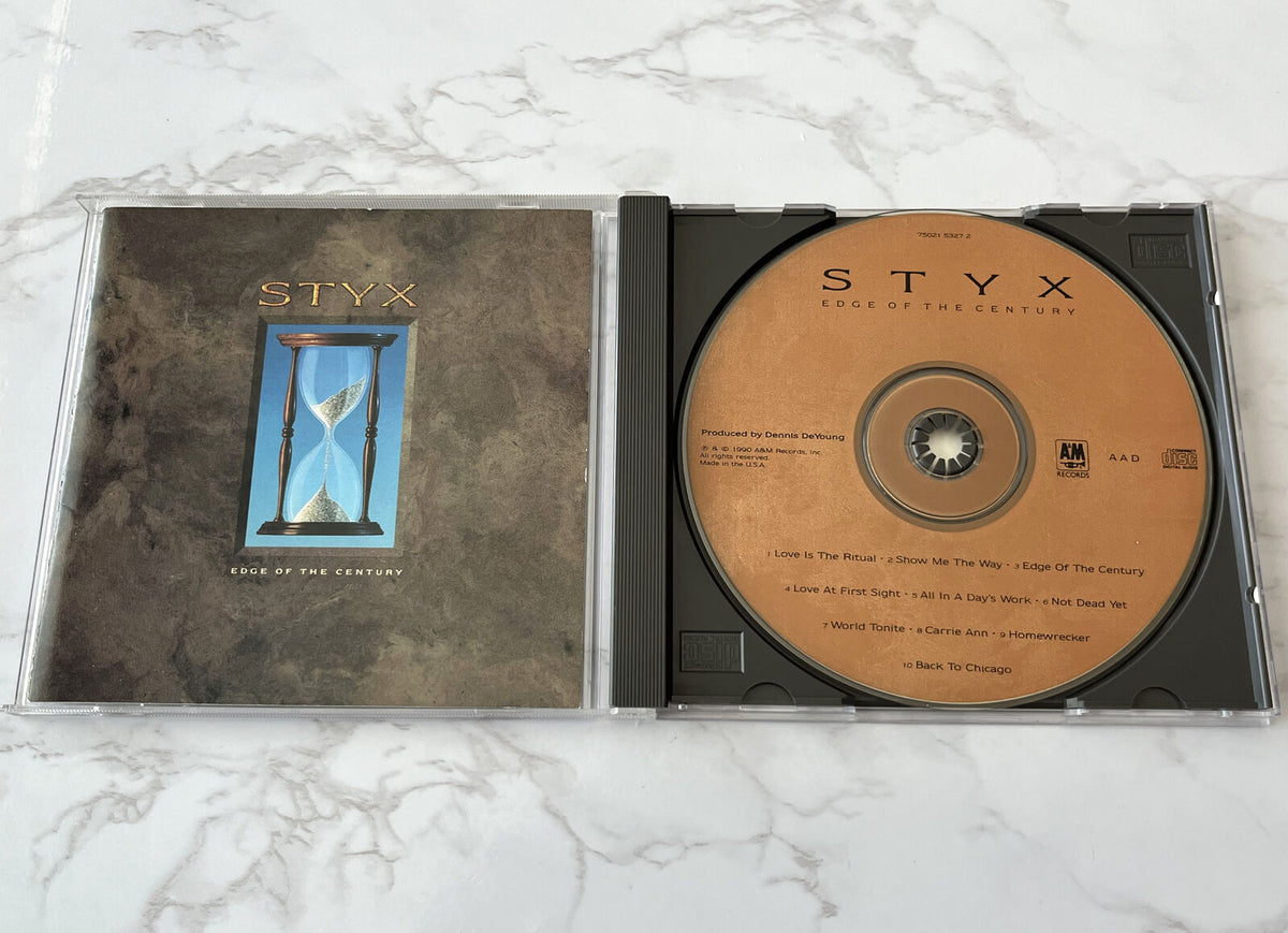 Styx – Edge Of The Century (1990) [ORIGINAL USA PRESS]