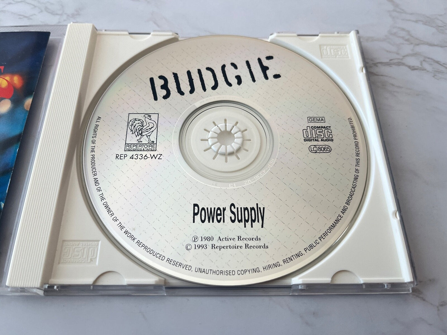 Budgie – Power Supply (1993) [DADC PRESS]