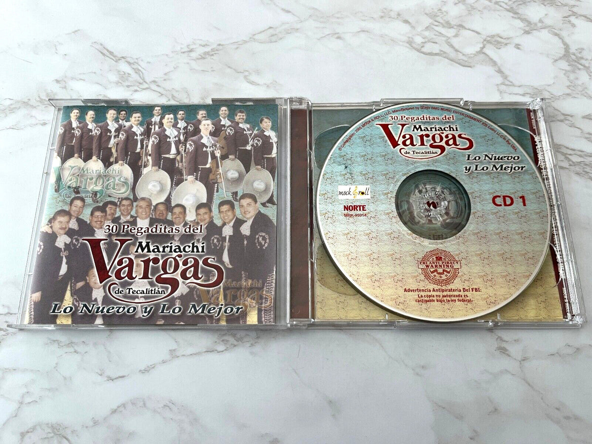 Mariachi Vargas De Tecalitlan – 30 Pegaditas Lo Nuevo Y Lo Mejor (2005)