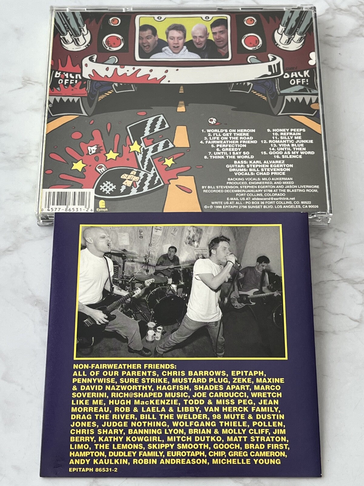 ALL – Mass Nerder (1998) [ORIGINAL USA PRESS]