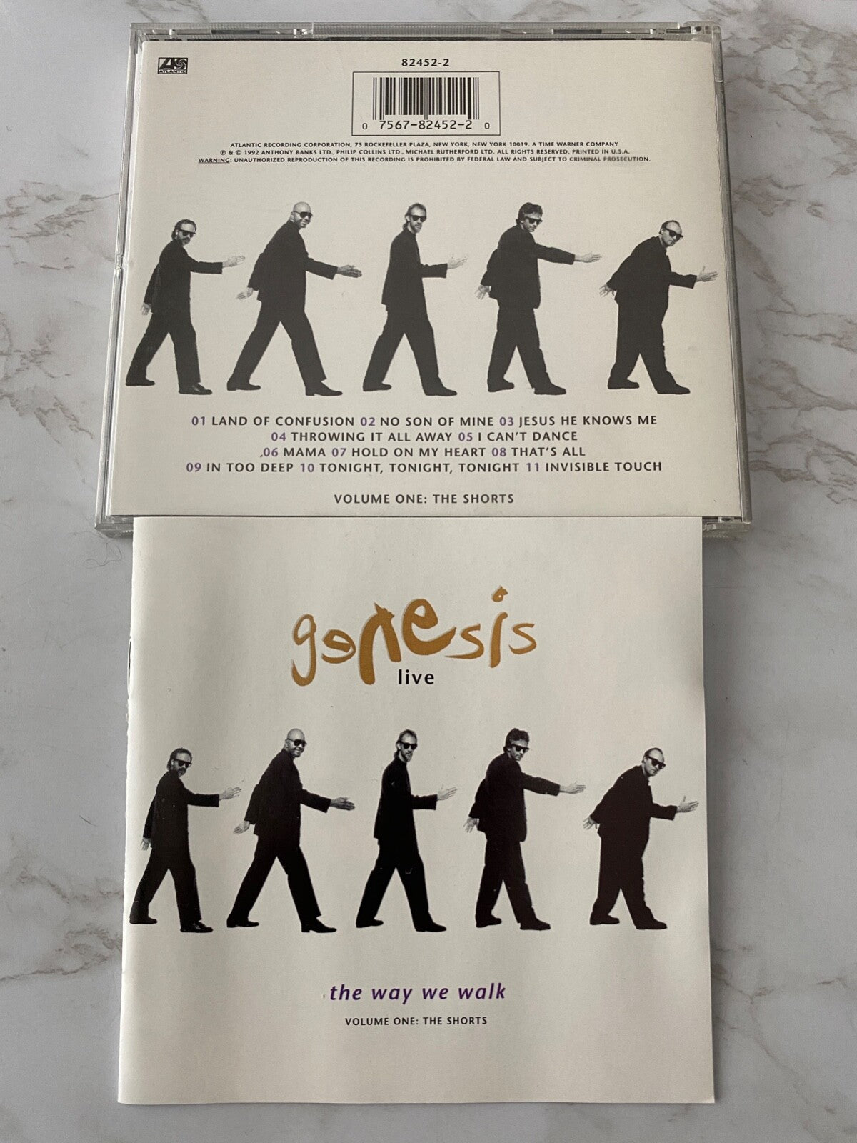 Genesis – Live The Way We Walk (1992) [ORIGINAL USA PRESS]