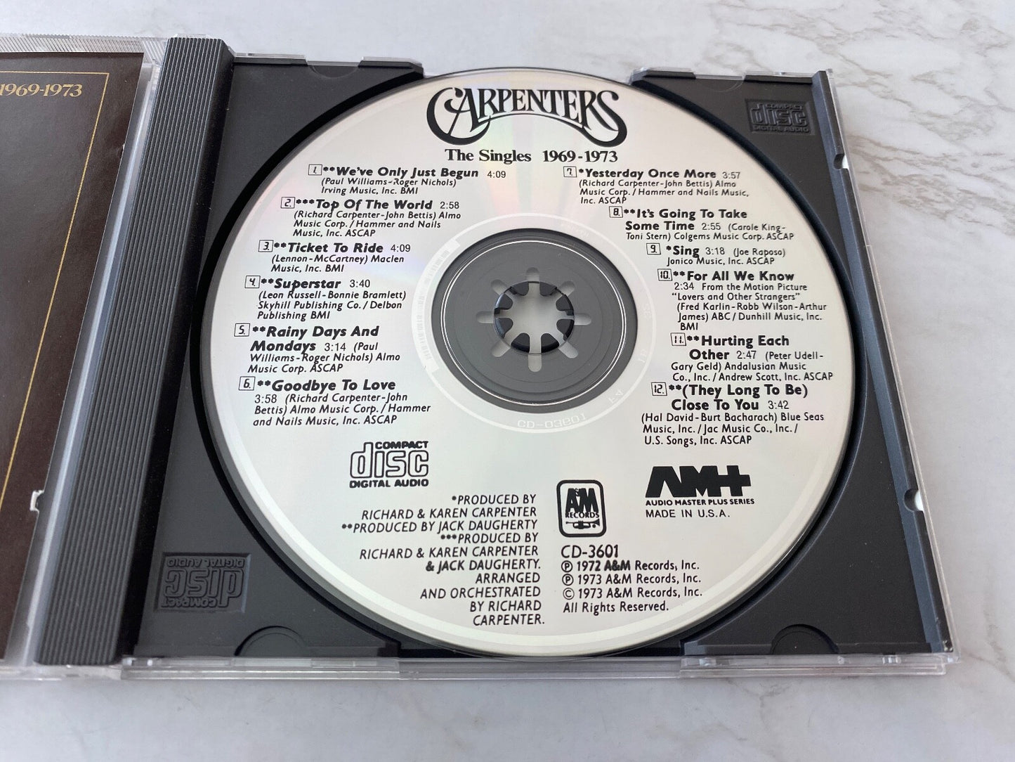Carpenters – The Singles 1969-1973