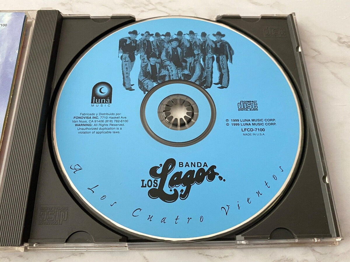 Banda Los Lagos – A Los Cuatro Vientos (1999) [ORIGINAL USA PRESS]
