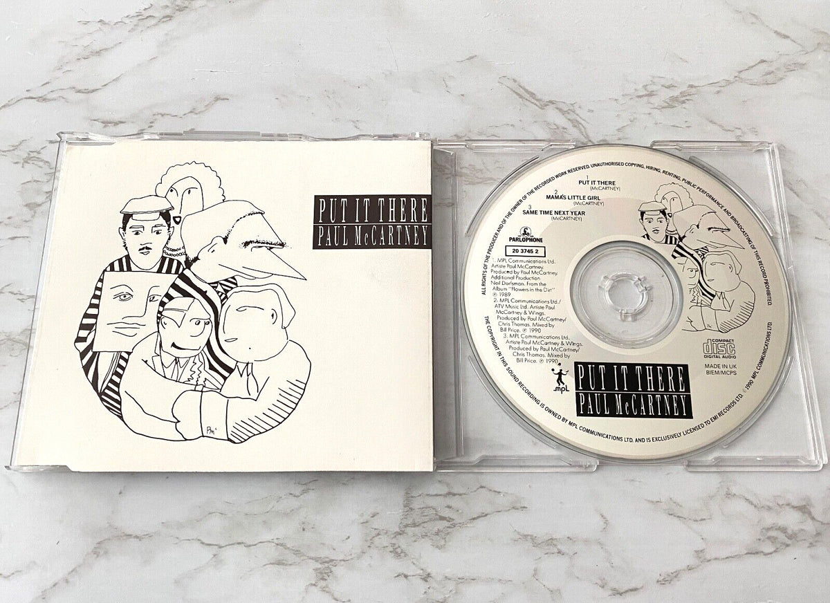 Paul McCartney – Put It There (Maxi Single) (1990) [UK PRESS]