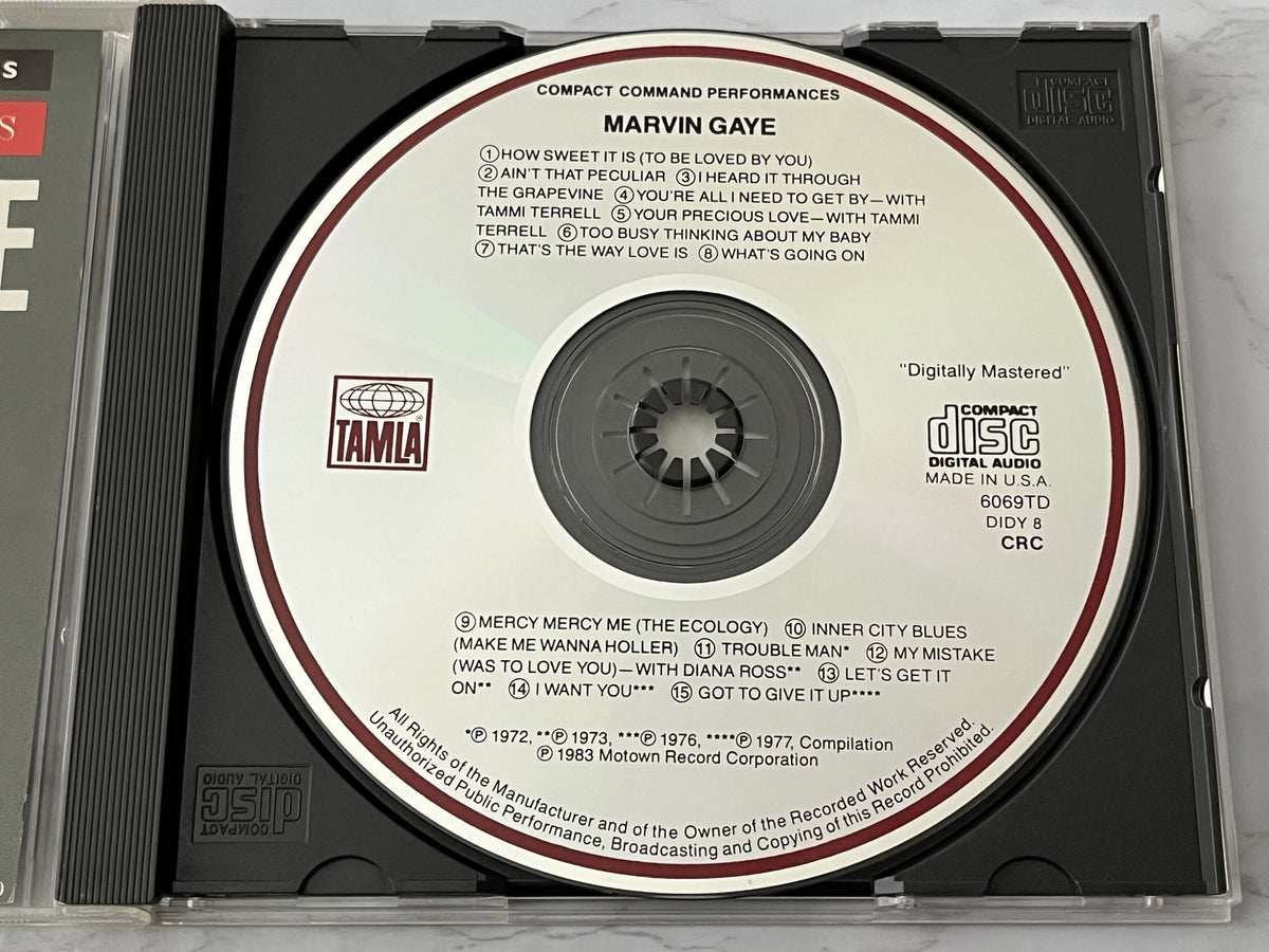 Marvin Gaye – 15 Greatest Hits (1985) [DADC PRESS]