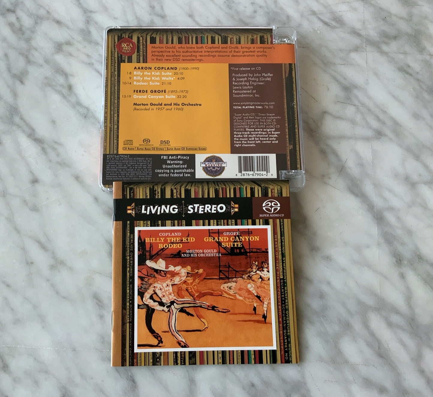 Morton Gould And His Orchestra Copland Grofe (SACD) (2006)